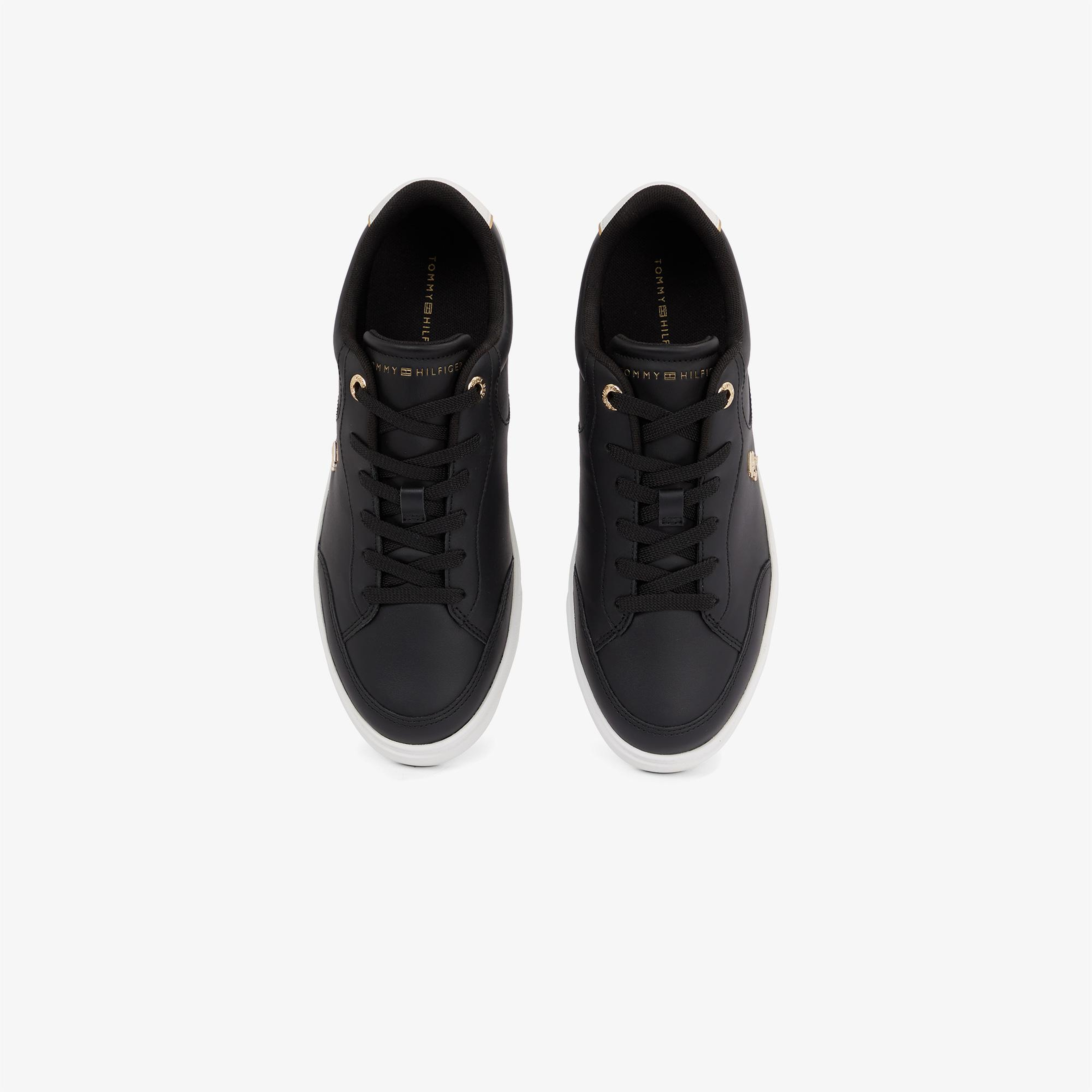 Tommy Hilfiger Essential Chic Court Kadın Siyah Sneaker