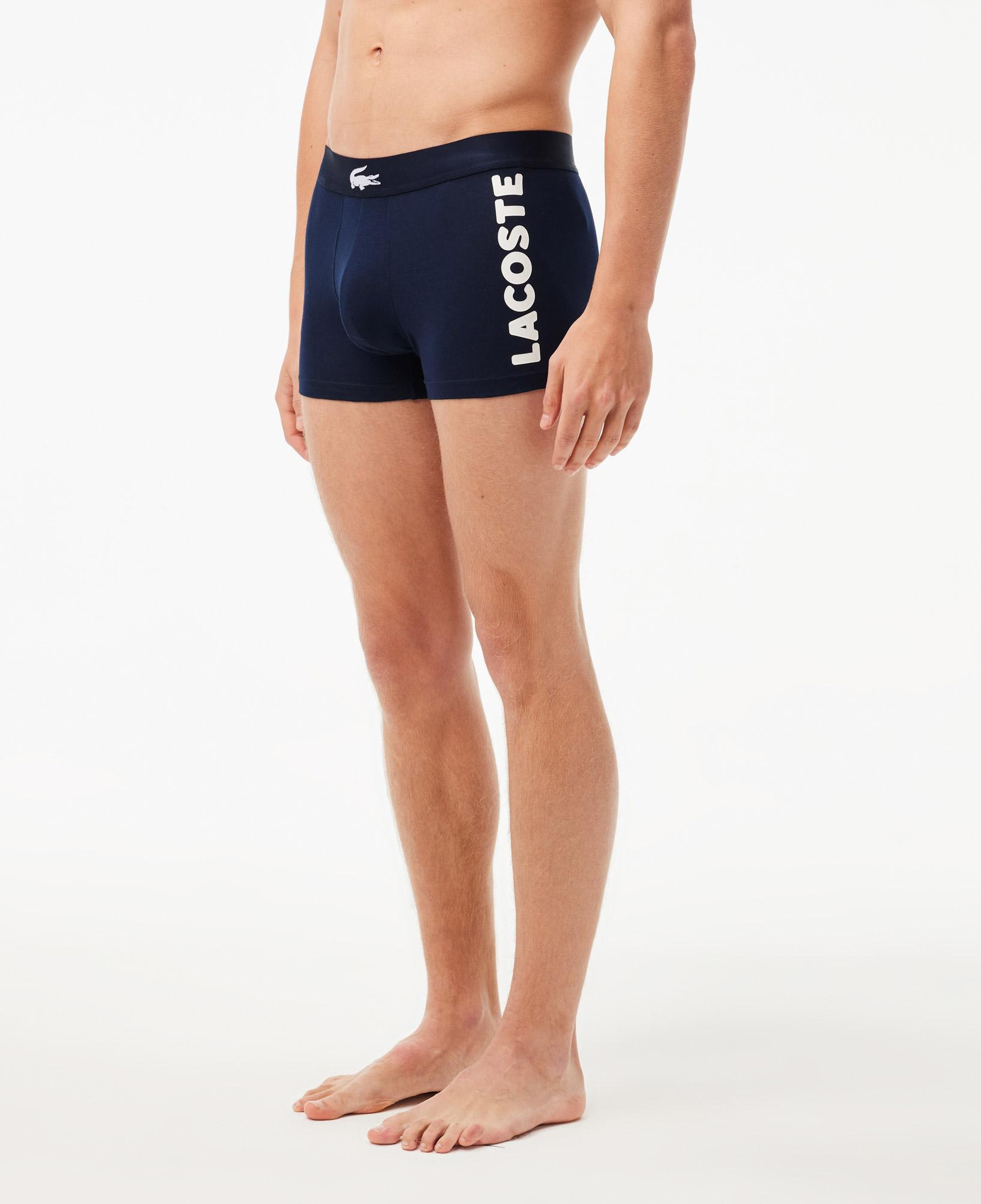 Lacoste Erkek 3'lü Lacivert Boxer