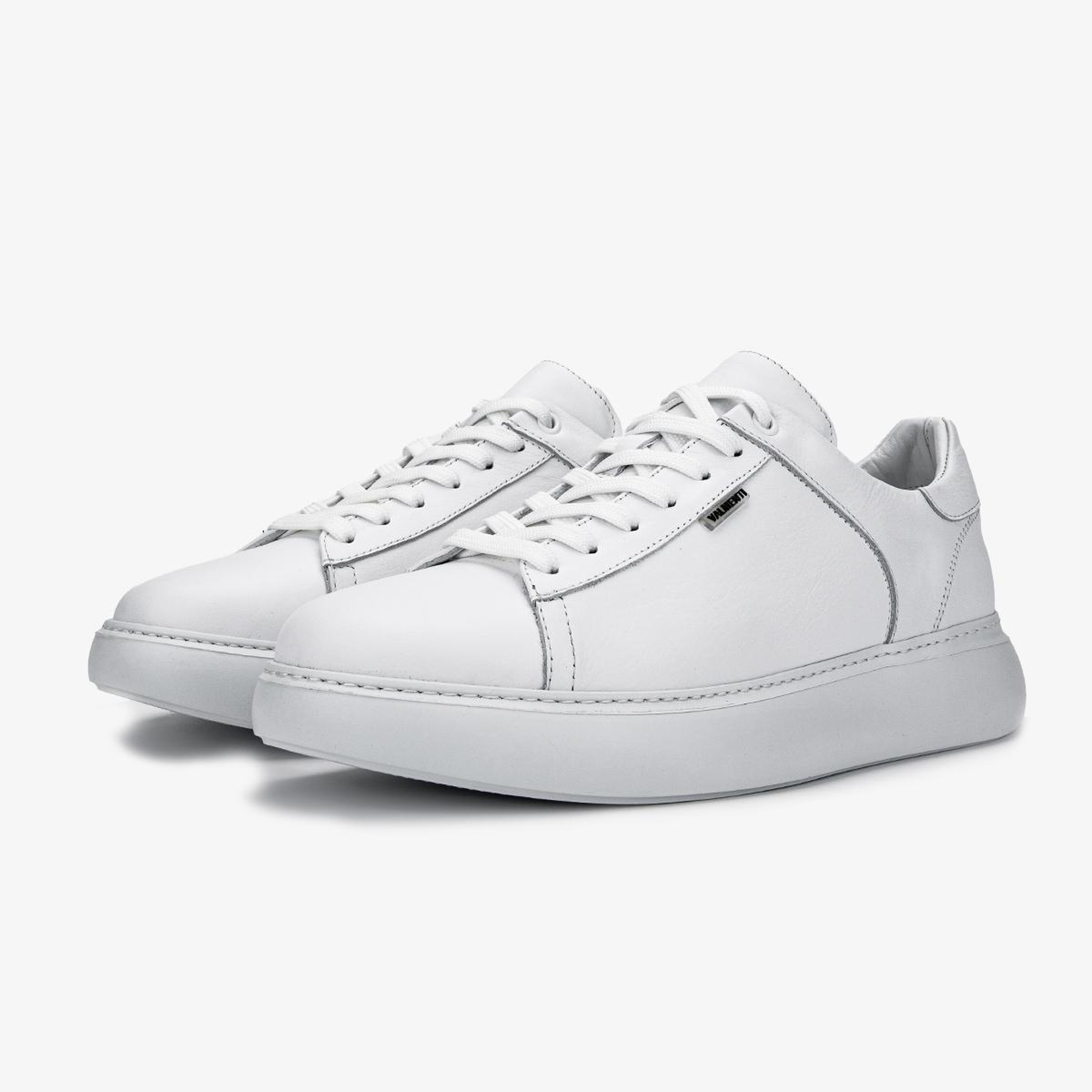 Valmenti Erkek Hakiki Deri Beyaz Sneakers & Spor Ayakkabı