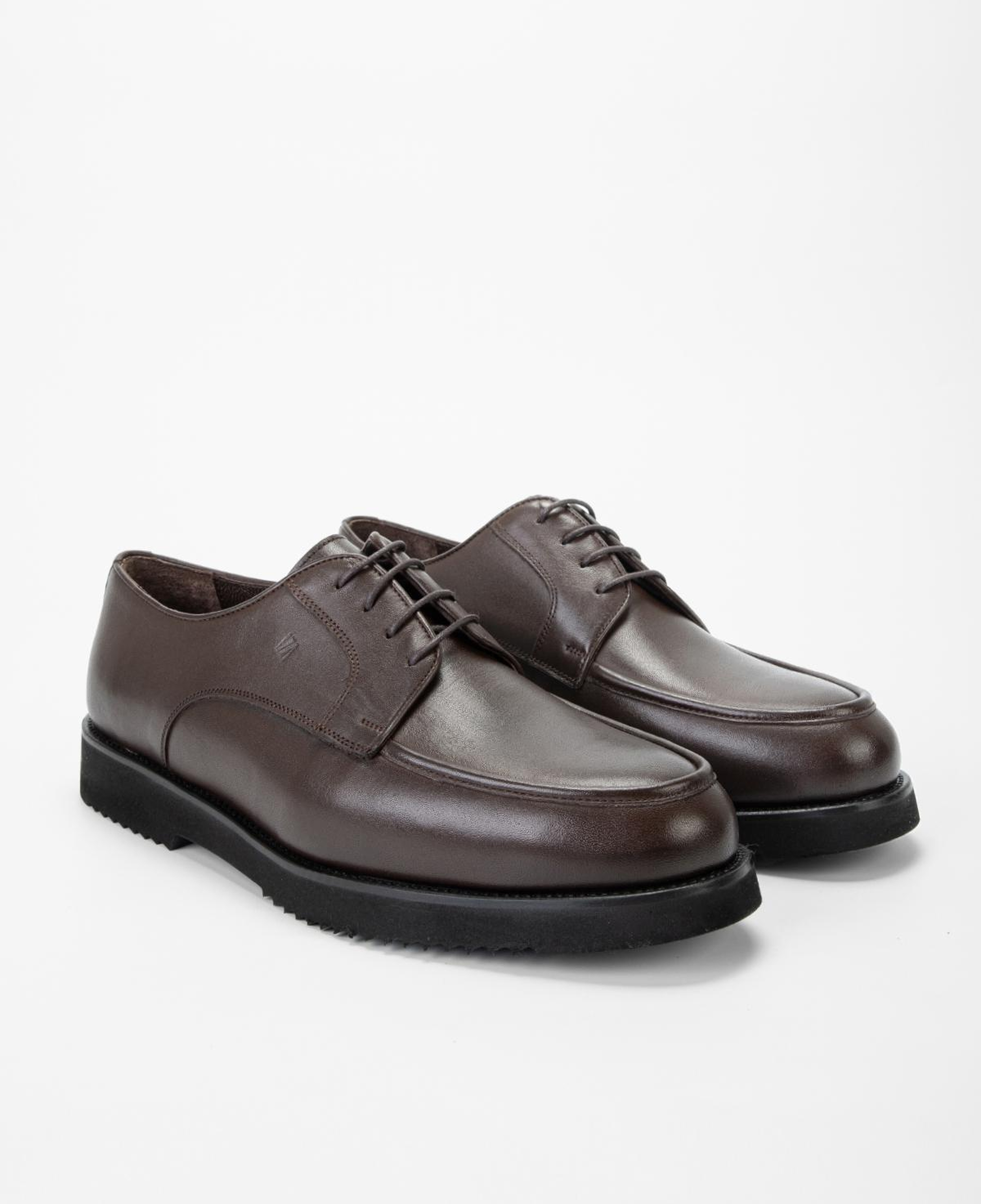 Valmenti Erkek Hakiki Deri Kahverengi Klasik Ayakkabı