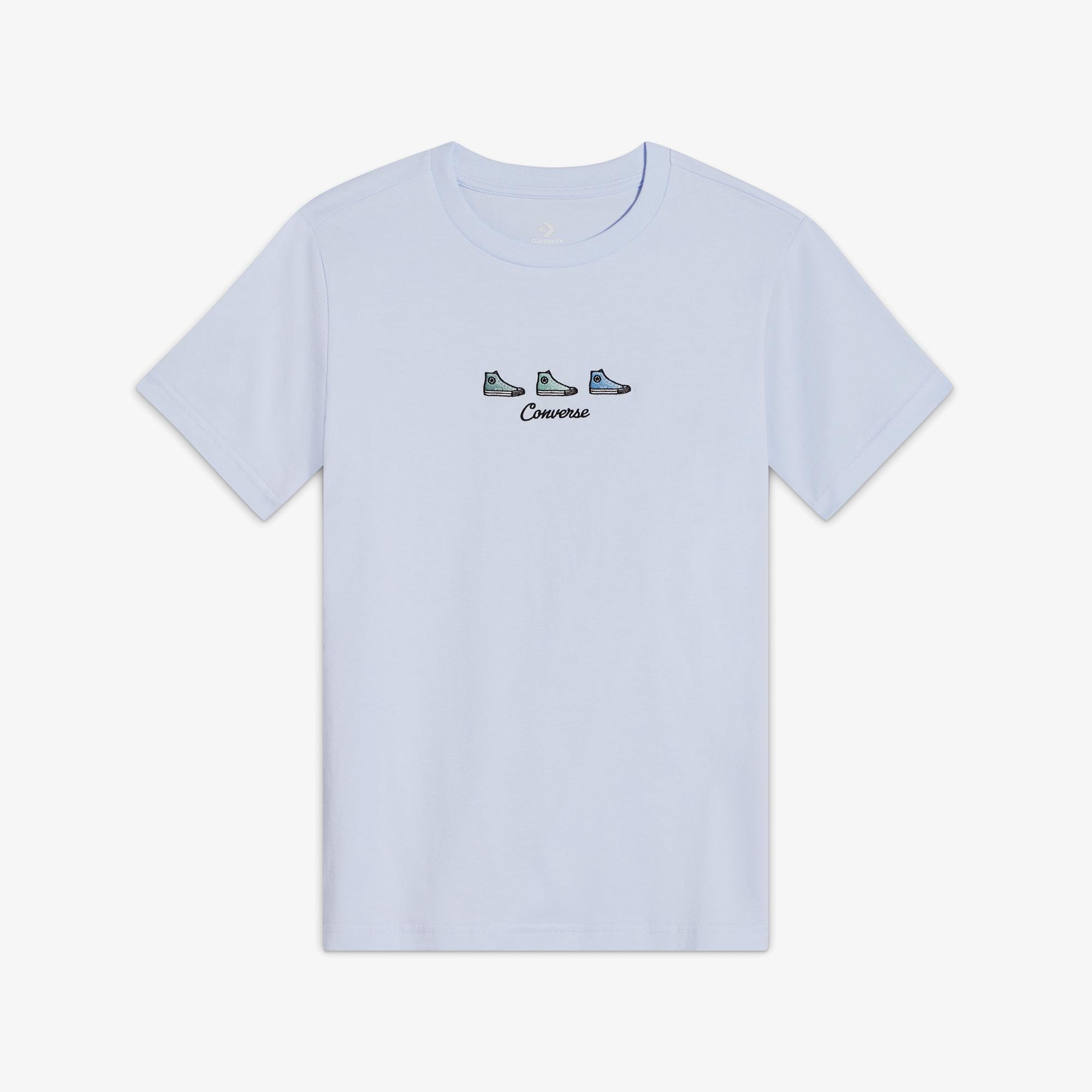 Converse Kadın Mavi T-Shirt