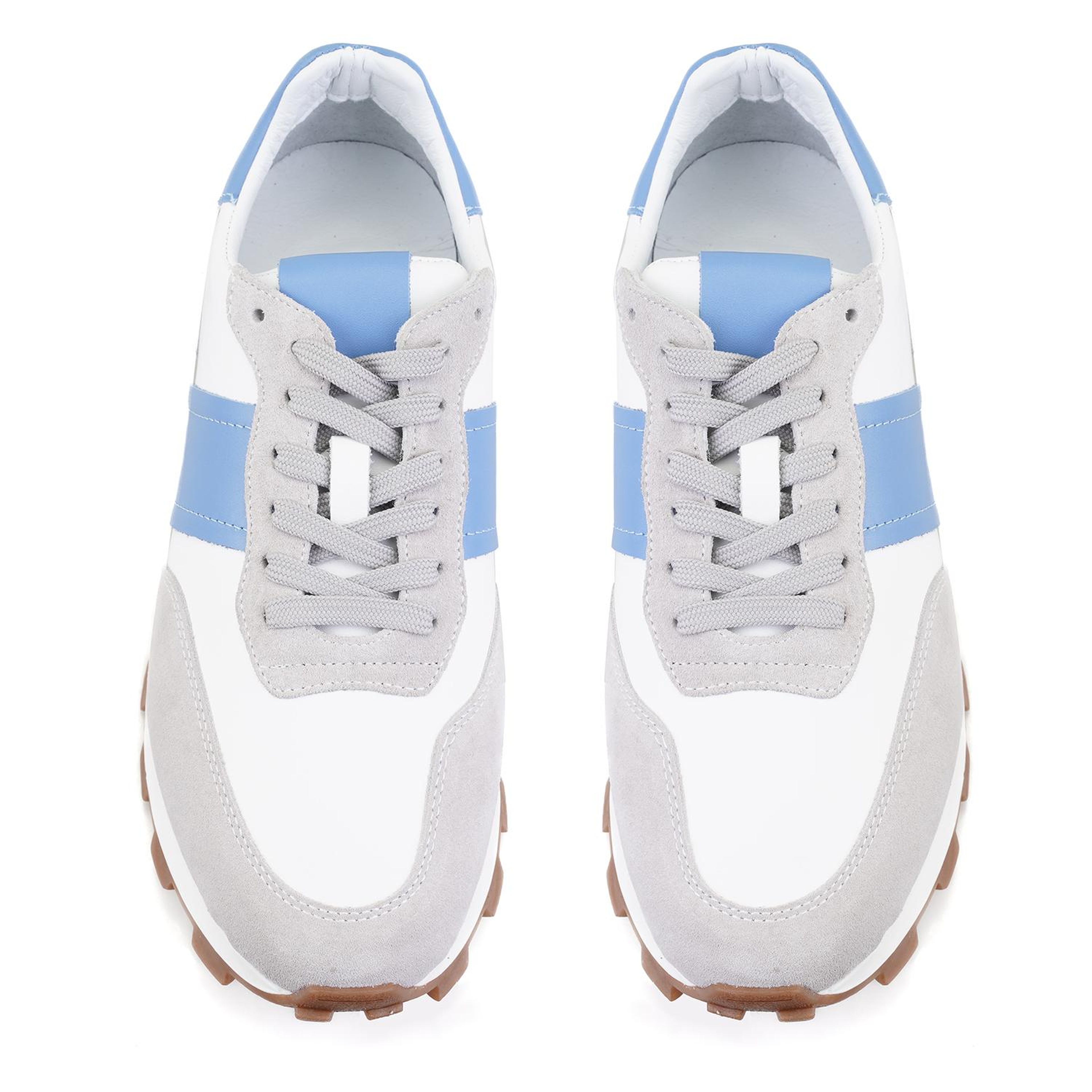 Joshua Gri Erkek Süet Deri Spor Ayakkabı