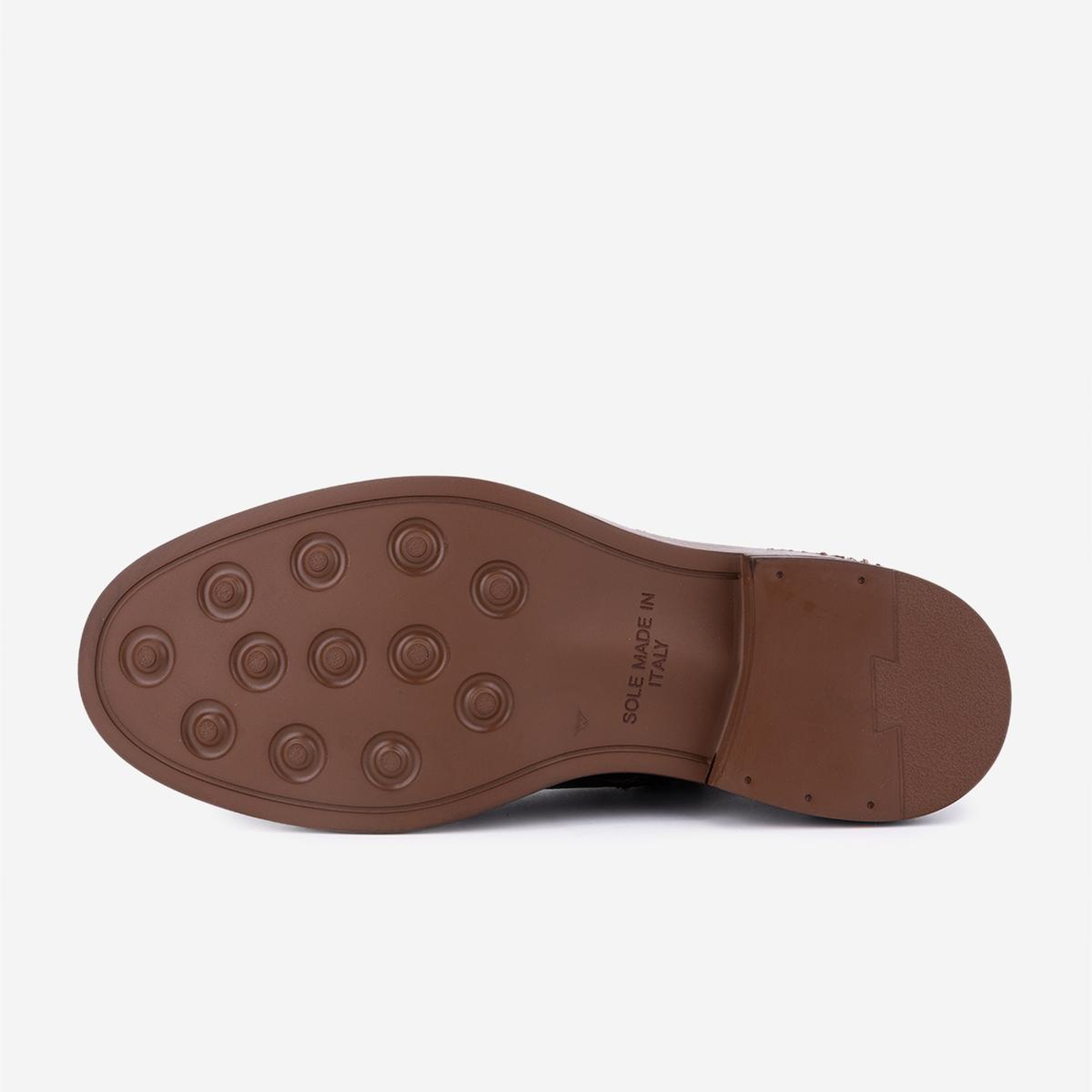 Valmenti Erkek Hakiki Deri Kahverengi Düz Bot