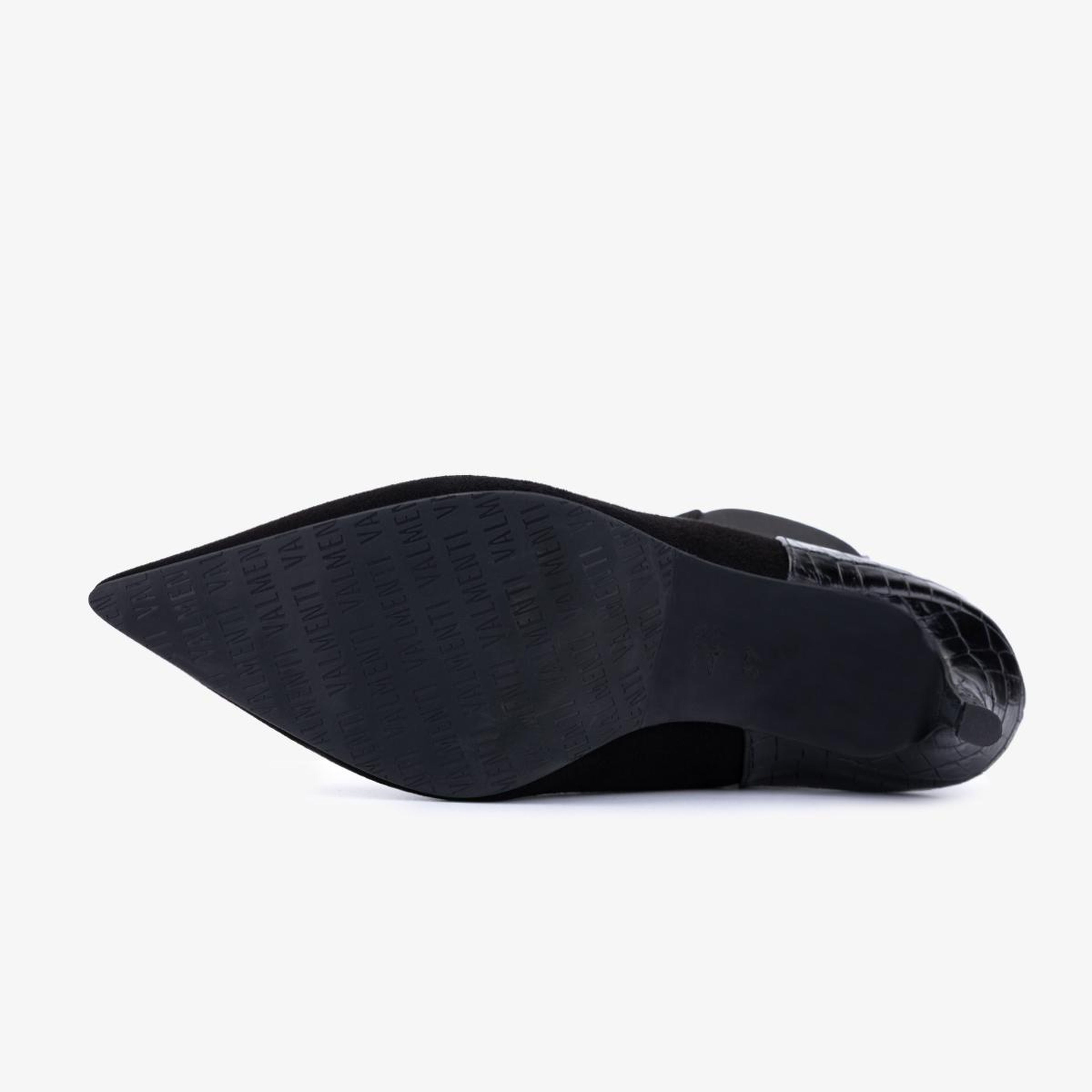 Valmenti Kadın Hakiki Deri Siyah Topuklu Bot