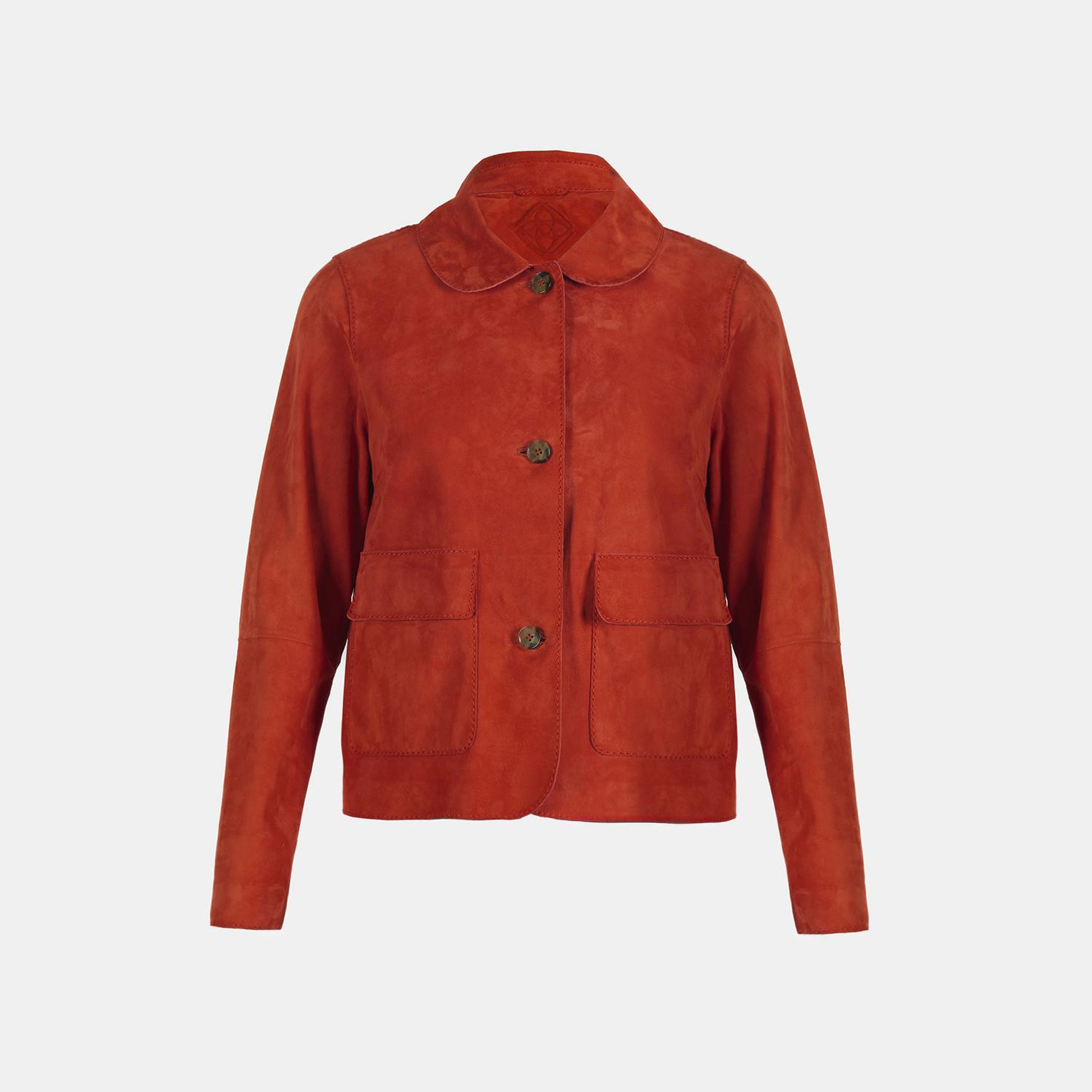 Limited Edition Kadın Kırmızı Süet Kısa Ceket