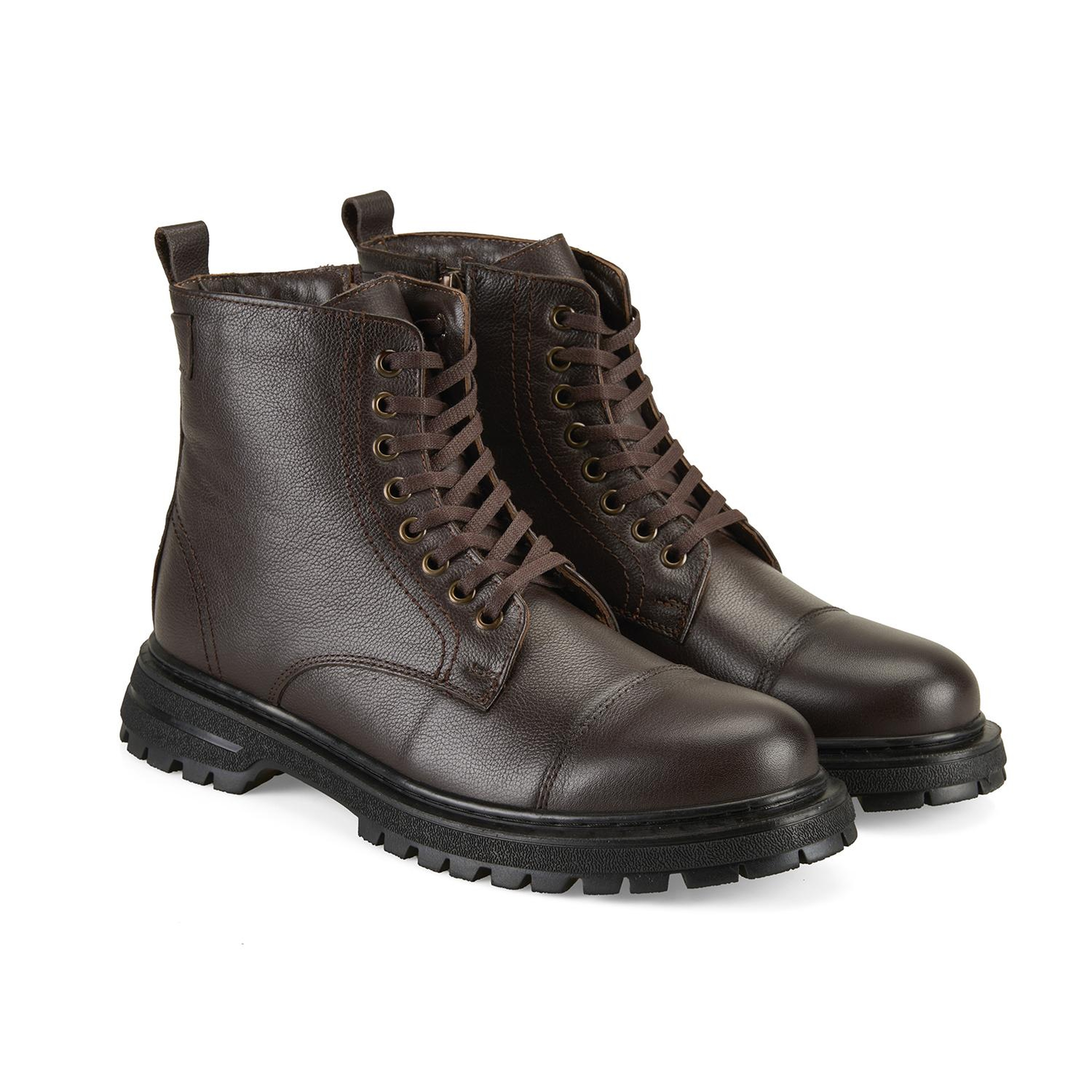 Virgina Koyu Kahve Erkek Deri Bot