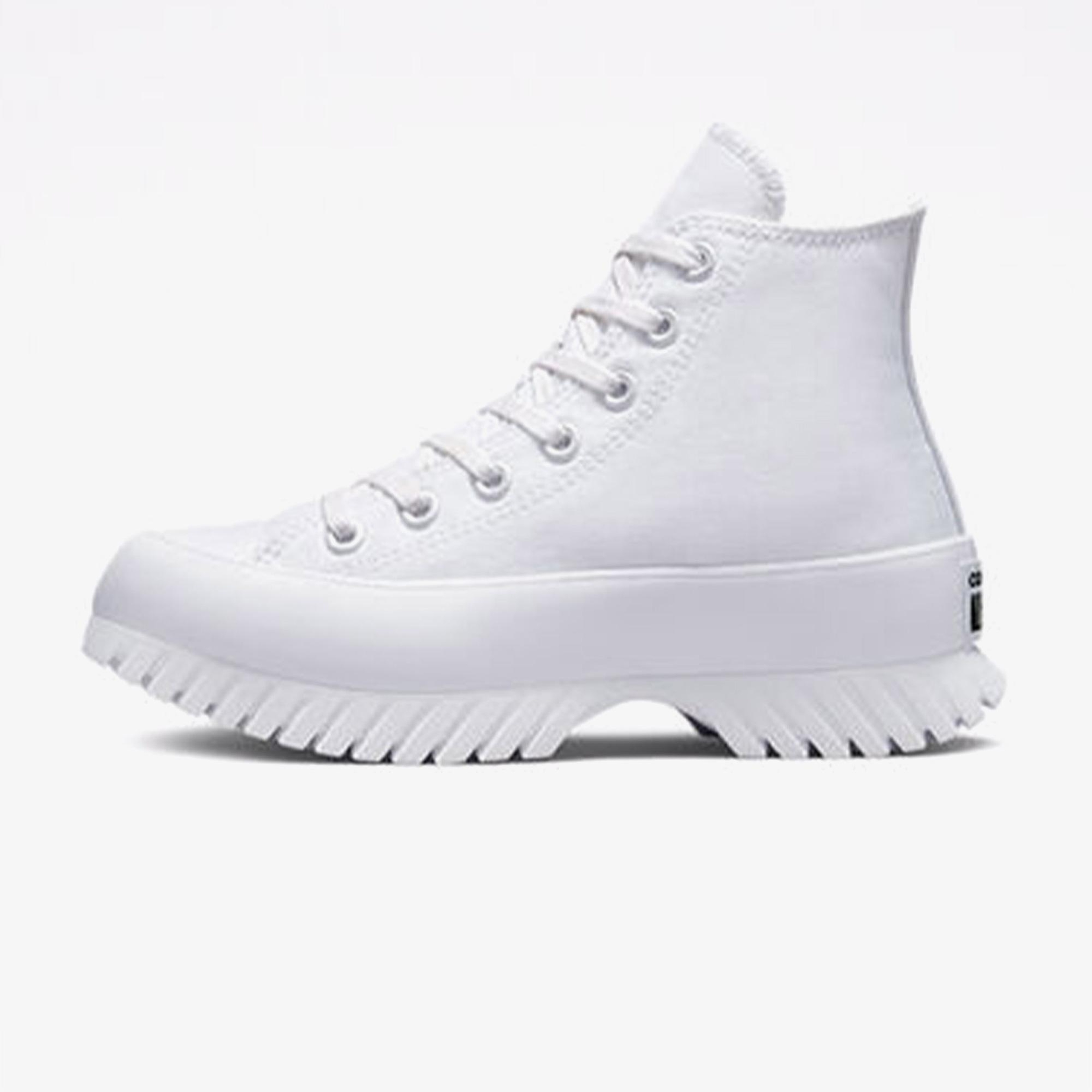 Converse Chuck Taylor All Star Lugged 2.0 Unisex Beyaz Platform Sneaker