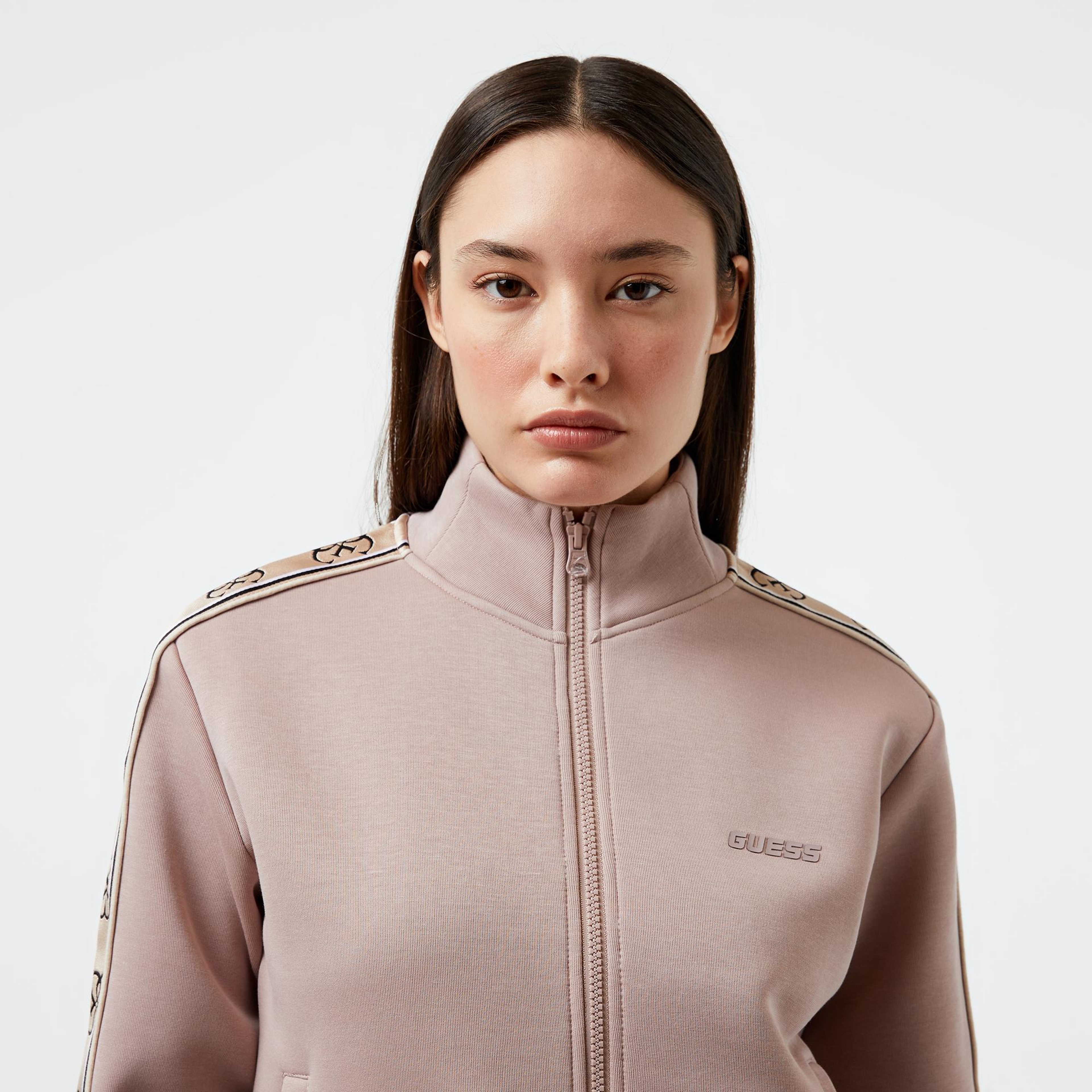 Guess Britney Kadın Pembe Sweatshirt