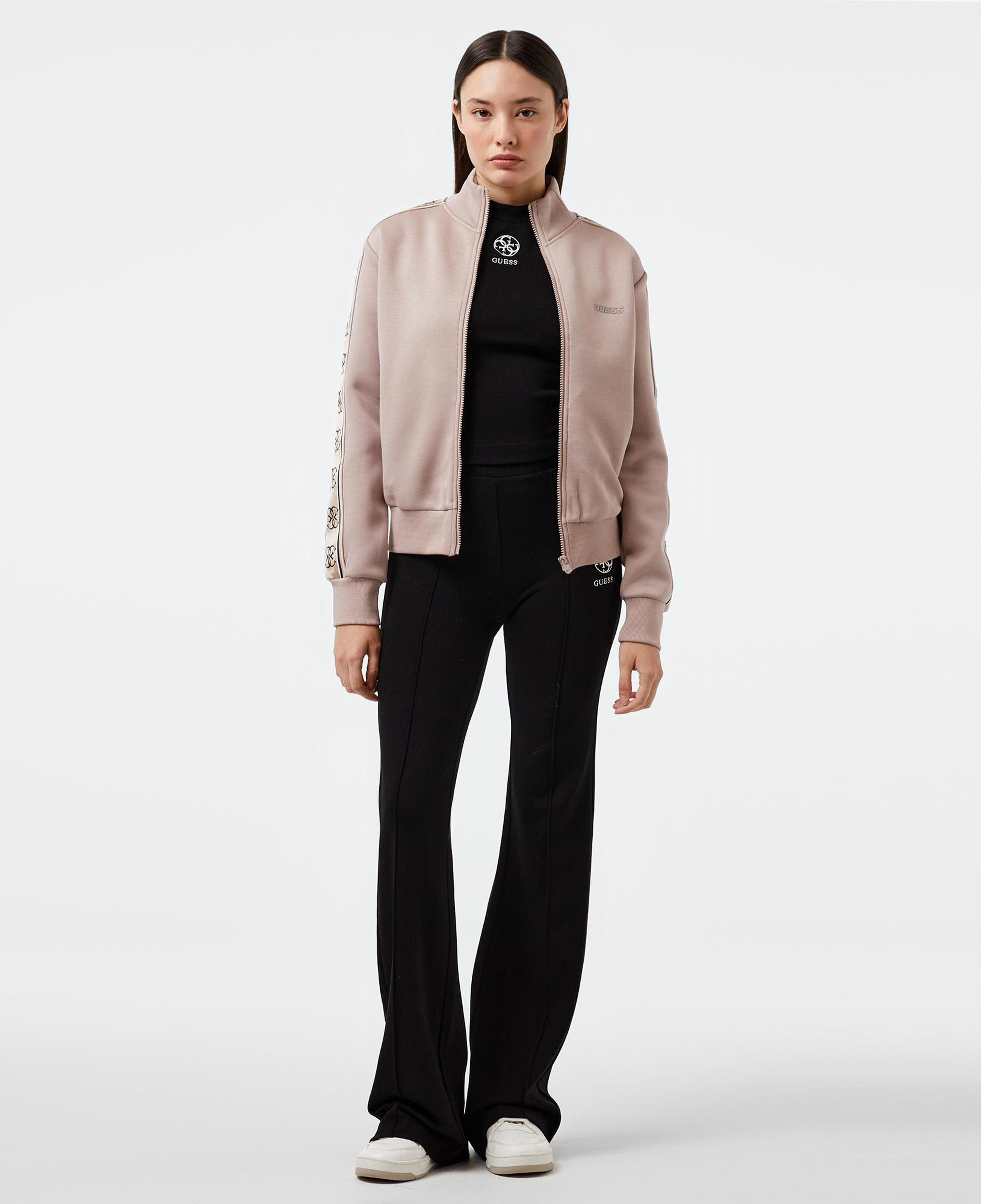 Guess Britney Kadın Pembe Sweatshirt