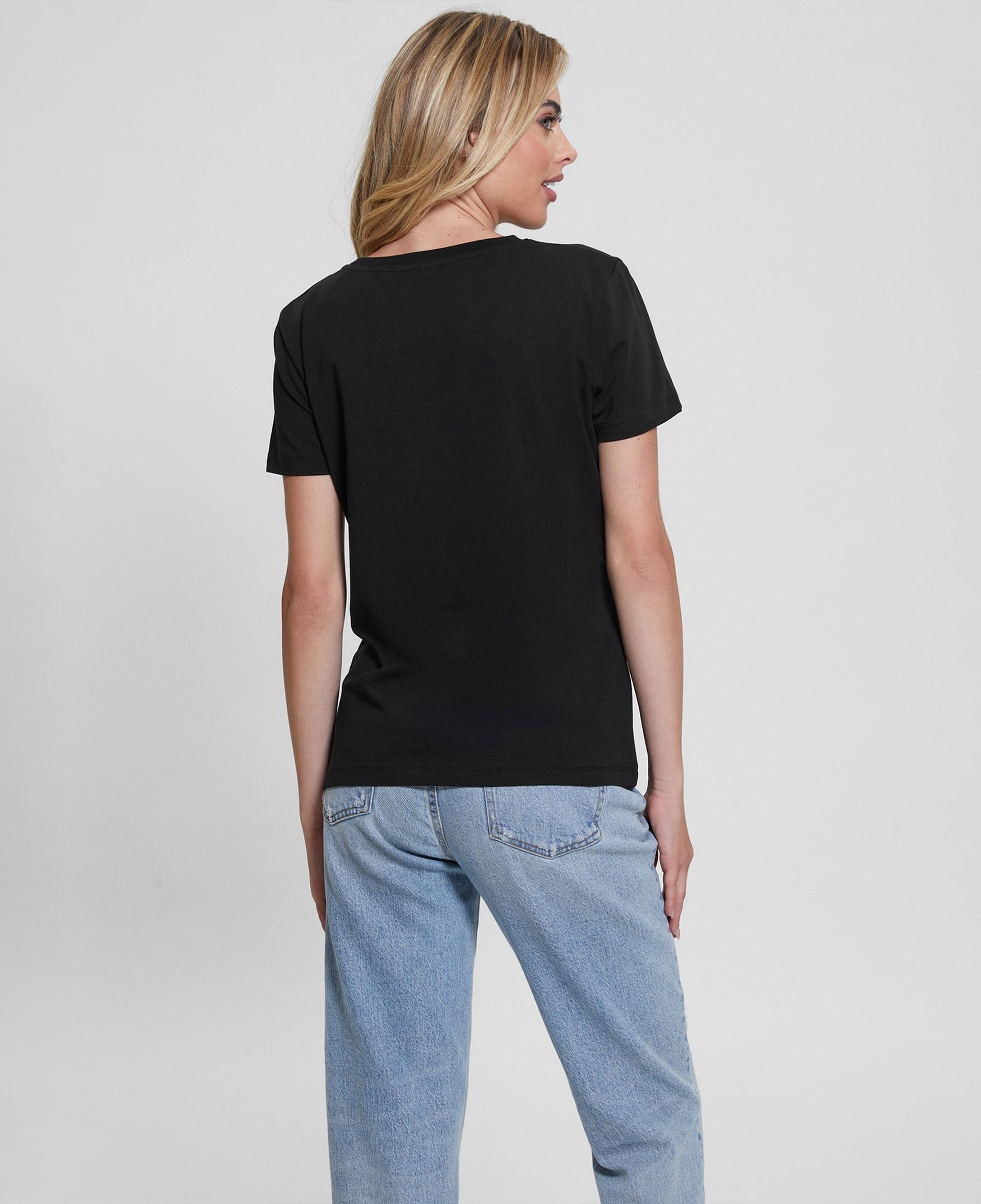 Guess Kadın Siyah T-Shirt