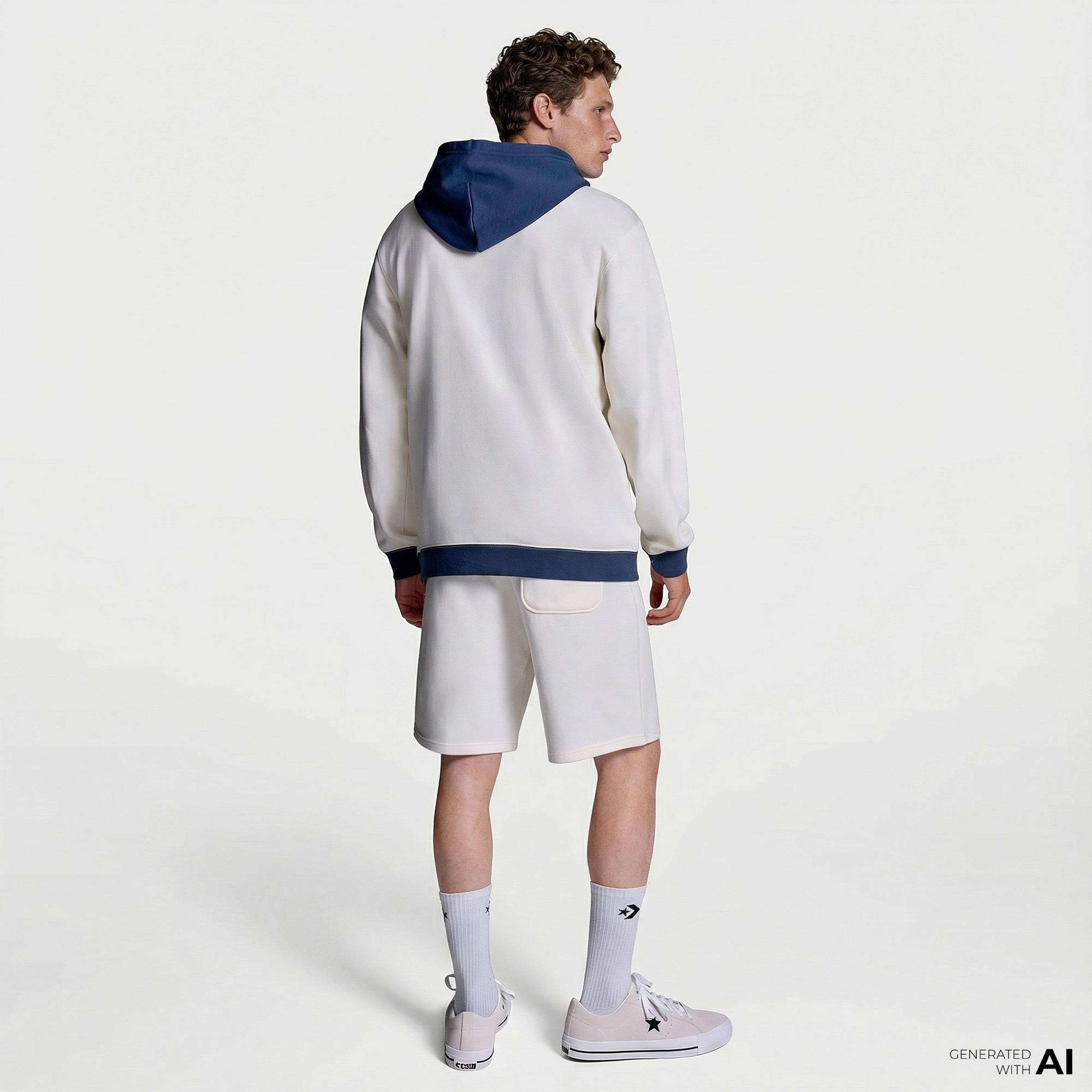 Converse Erkek Chuck Beyaz Hoodie