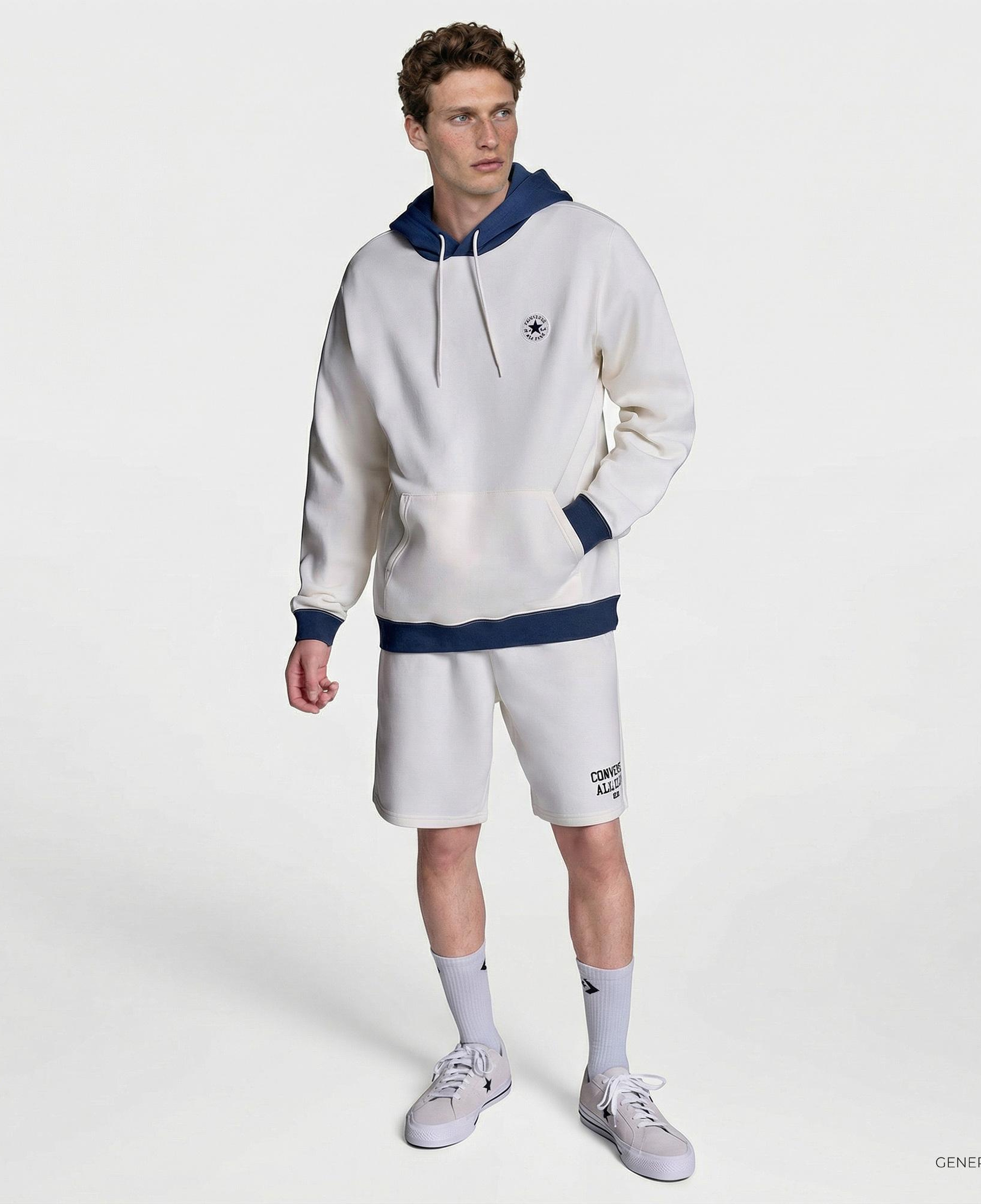 Converse Erkek Chuck Beyaz Hoodie