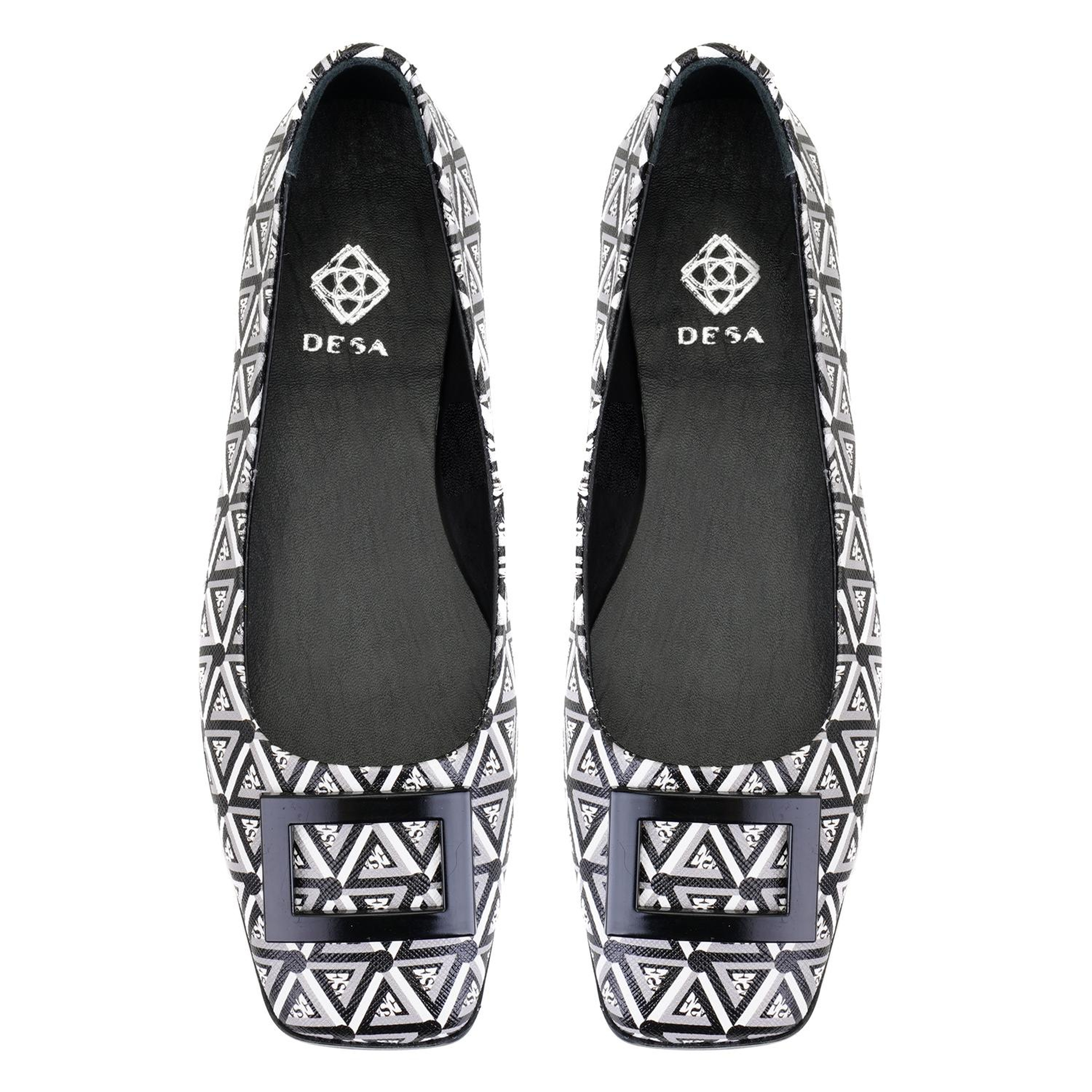 Kadın Siyah Monogram Babet