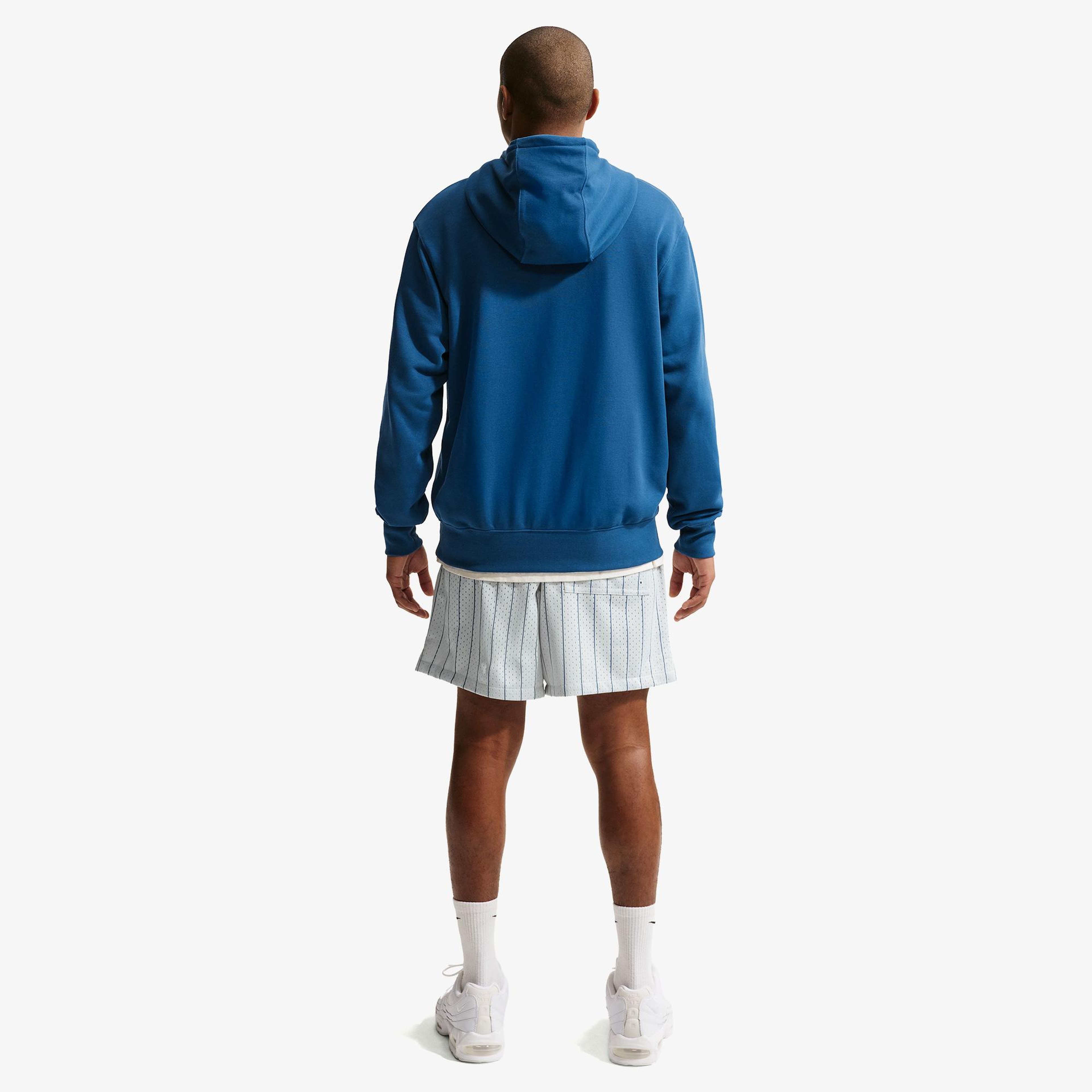 Nike Club Erkek Mavi Hoodie