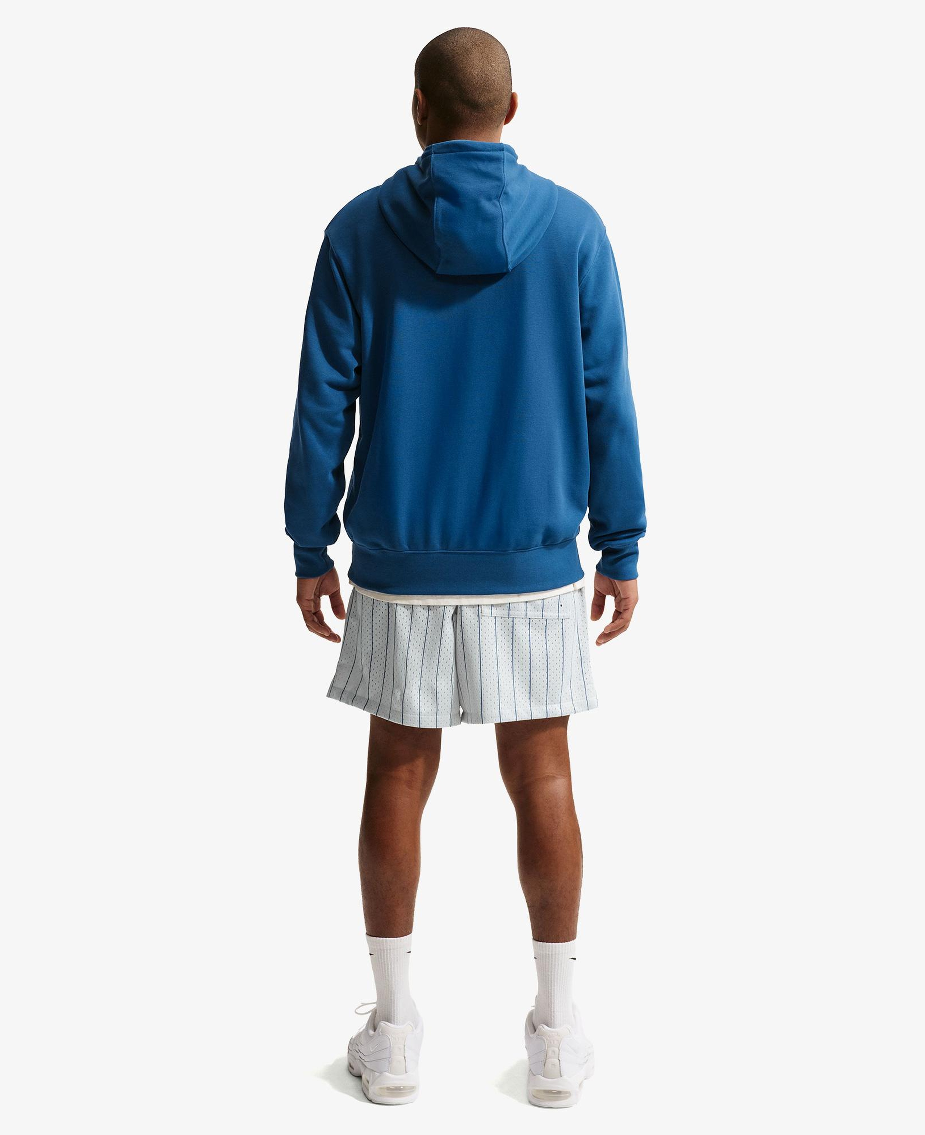 Nike Club Erkek Mavi Hoodie