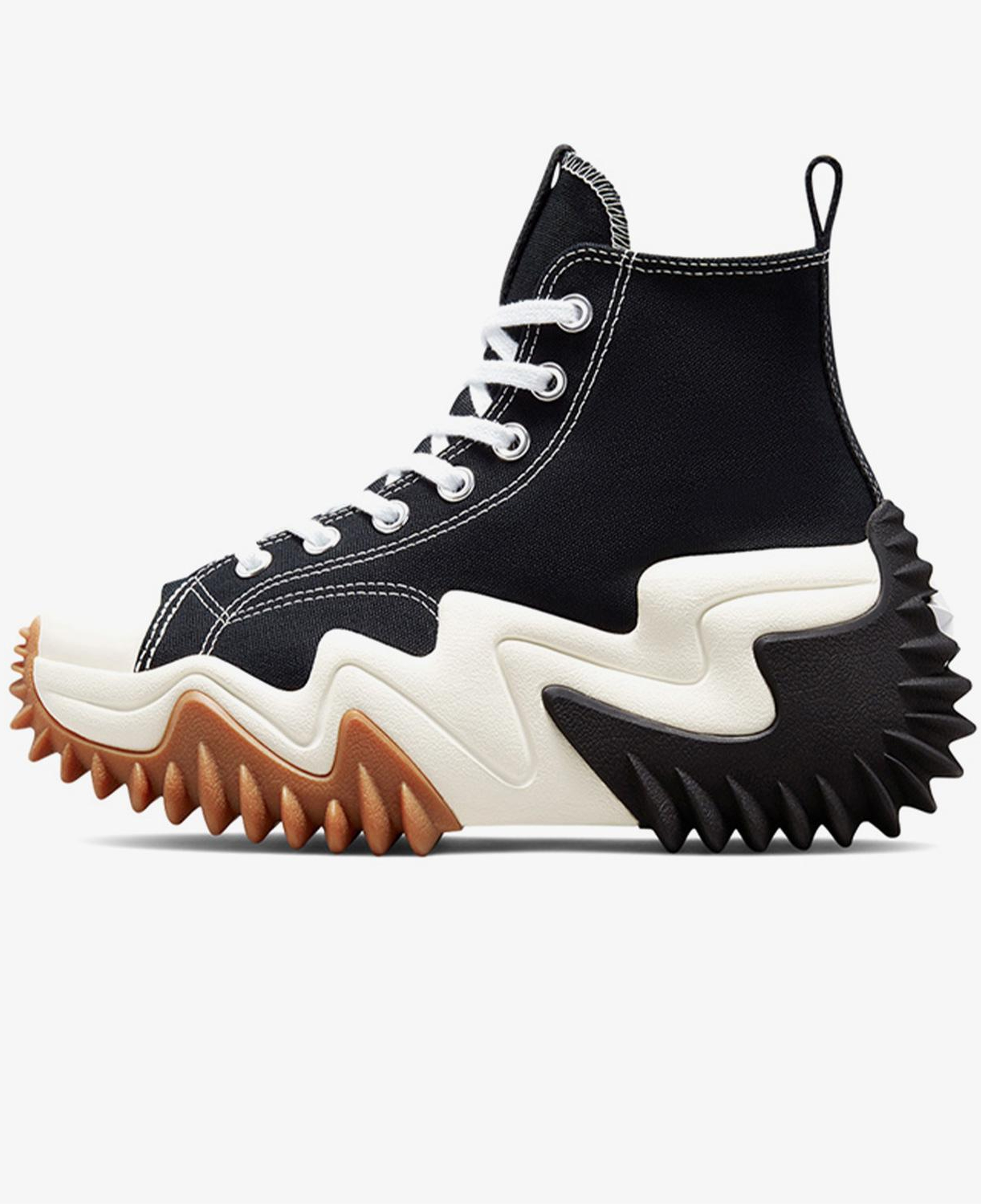 Converse Run Star Motion Unisex Siyah Platform Sneaker