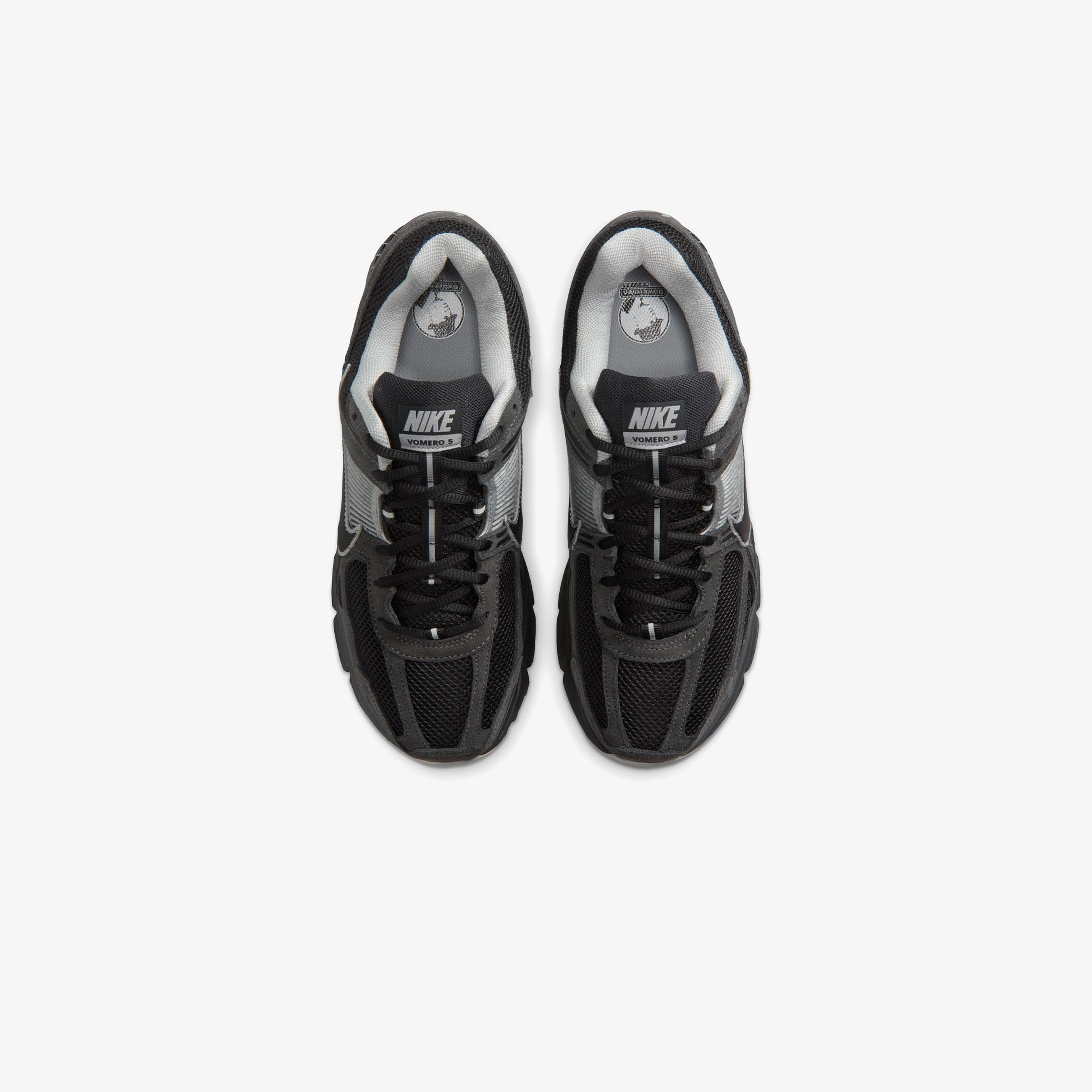 Nike Zoom Vomero 5 Erkek Siyah Spor Ayakkabı