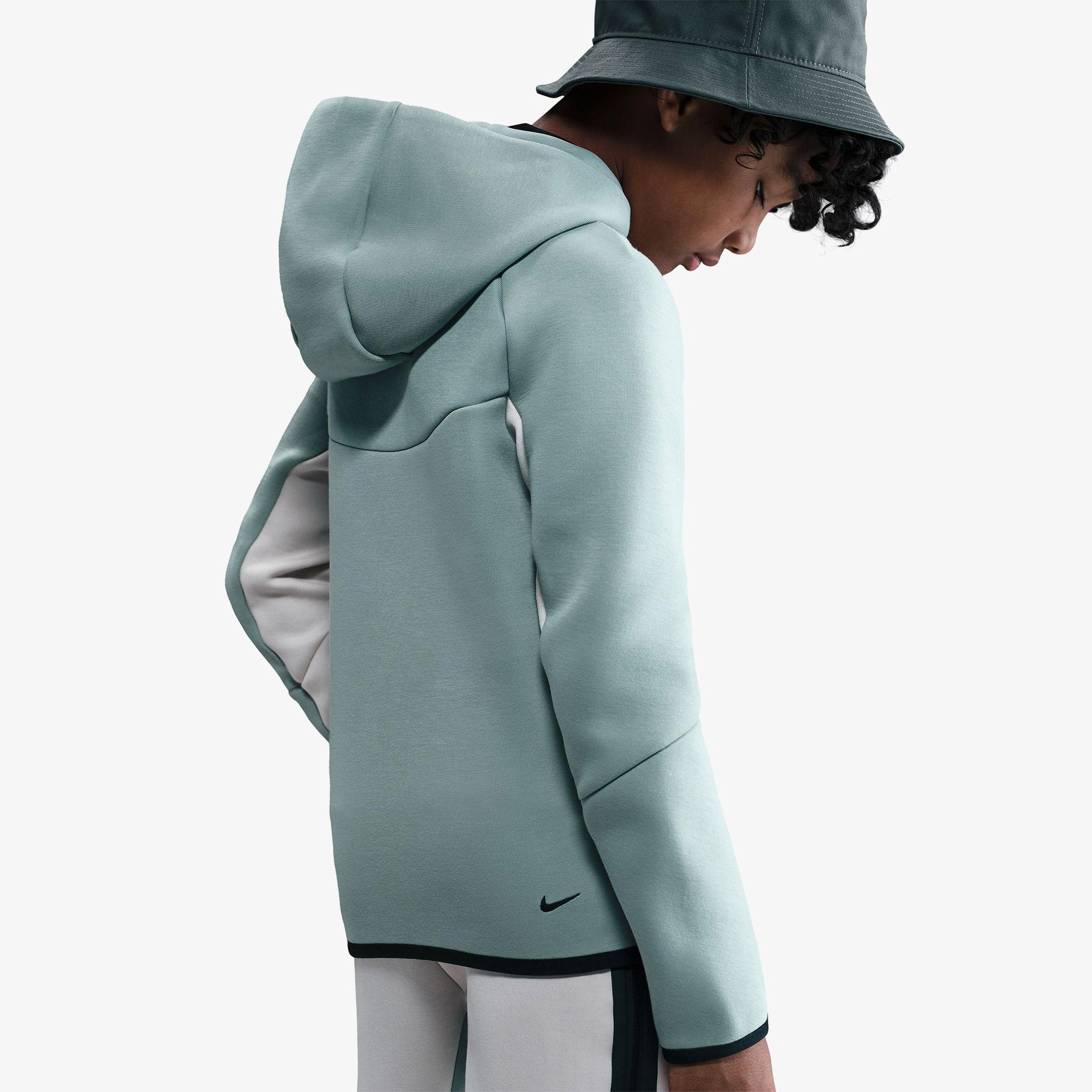 Nike Sportswear Tech Fleece Çocuk Yeşil Eşofman Üstü