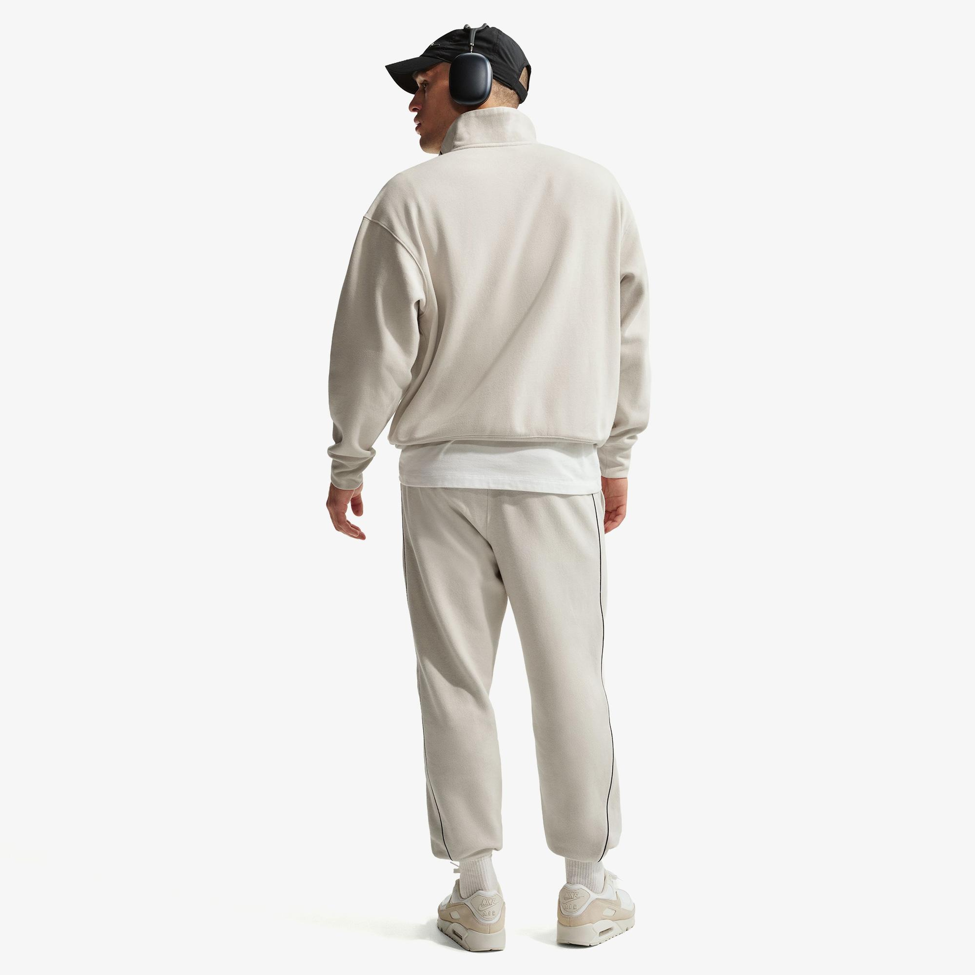 Nike Air Fleece Erkek Gri Sweatshirt