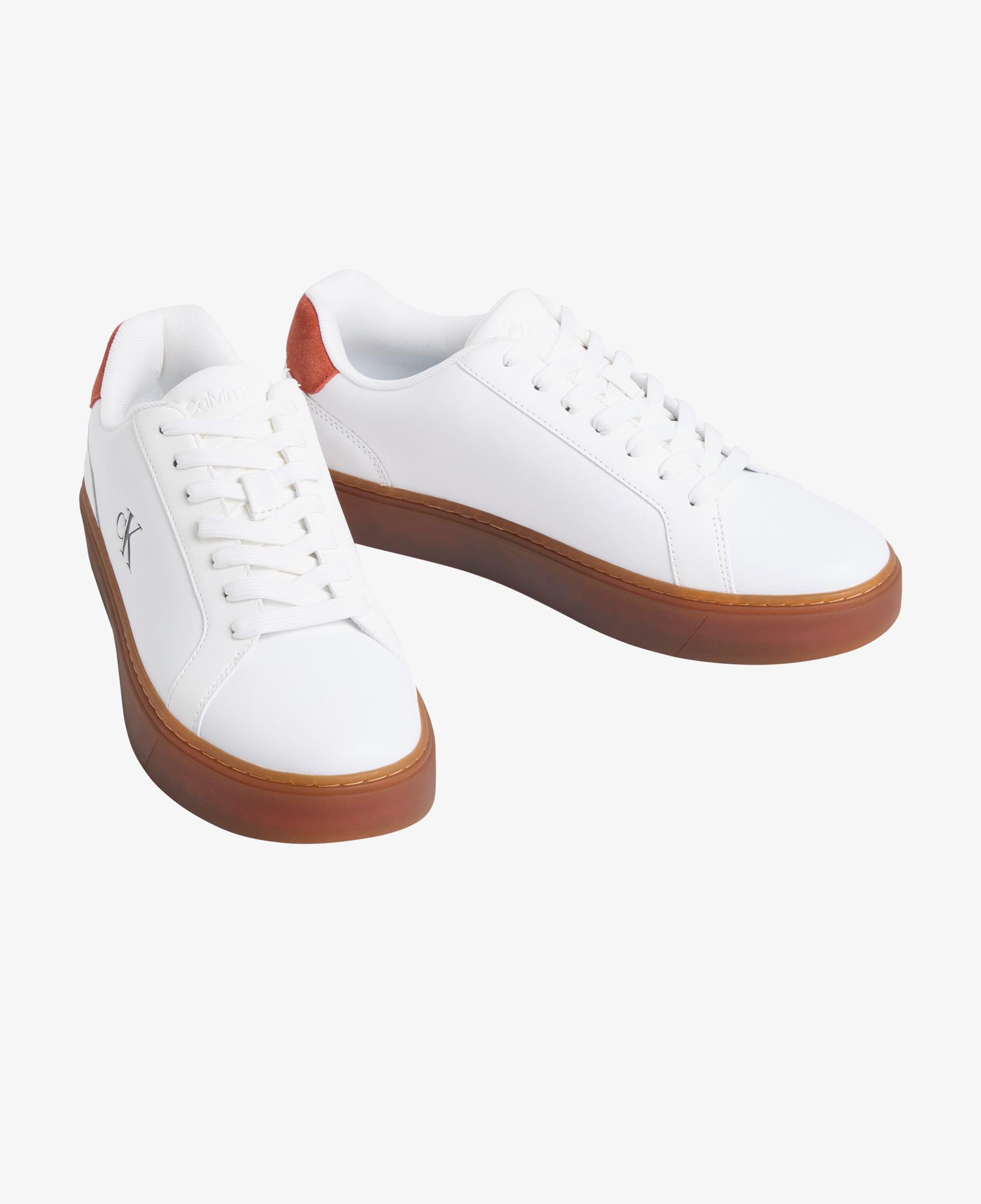 Calvin Klein Classic Cupsole Laceup Erkek Beyaz Sneaker