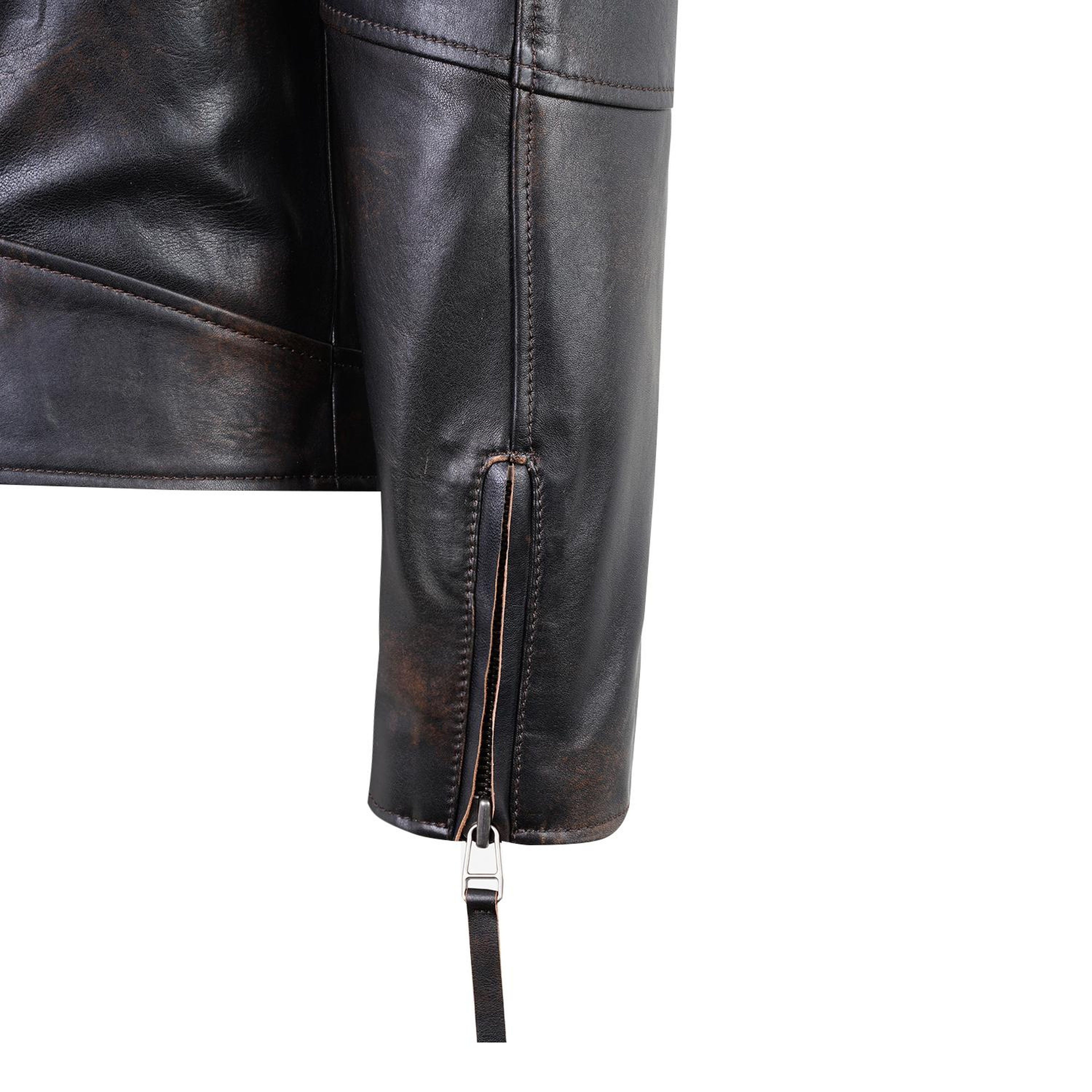 Nancy Vintage Erkek Deri Mont