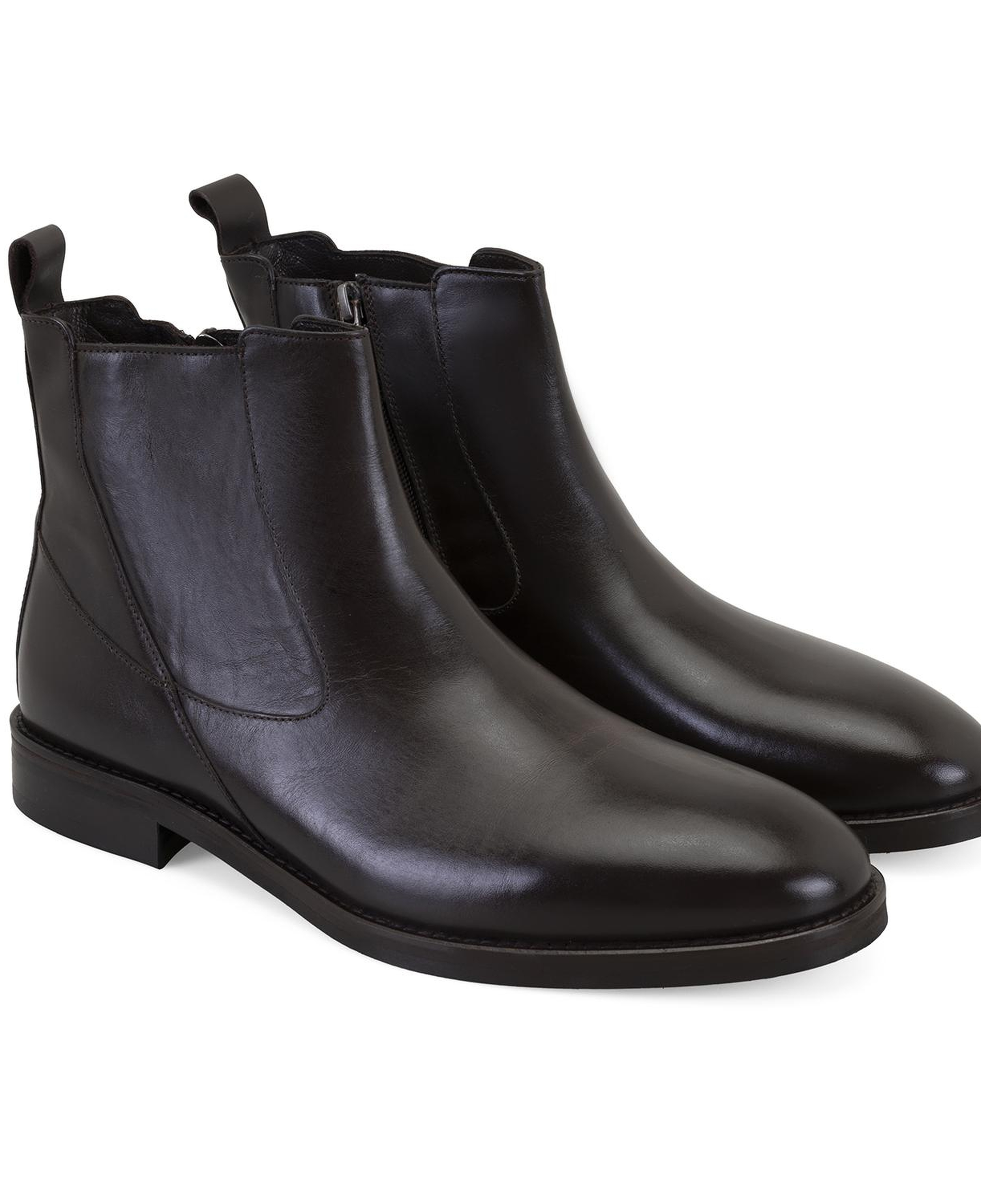 Luella Kahve Erkek Deri Bot