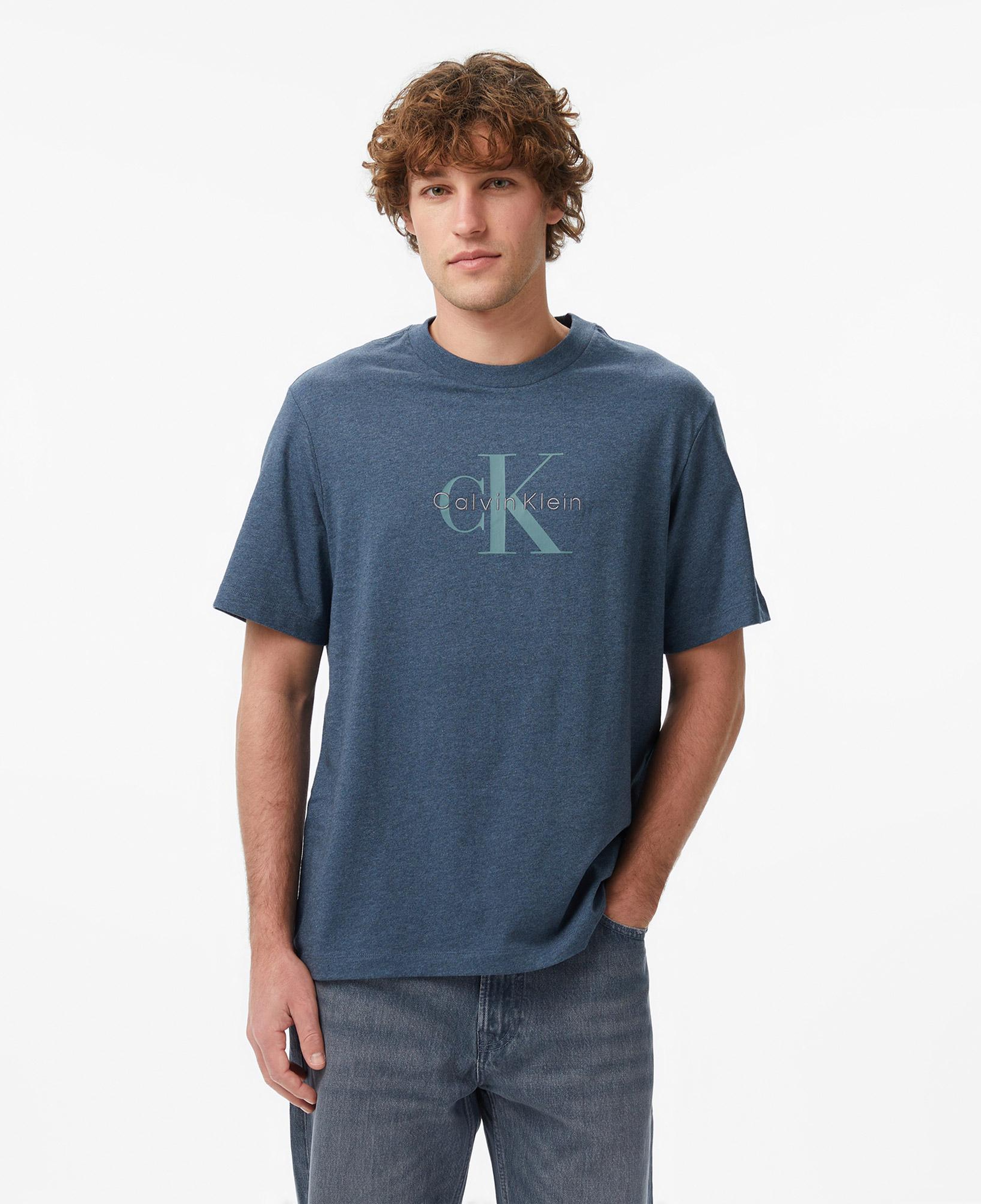 Calvin Klein Hero Monologo 20S Erkek Mavi T-Shirt