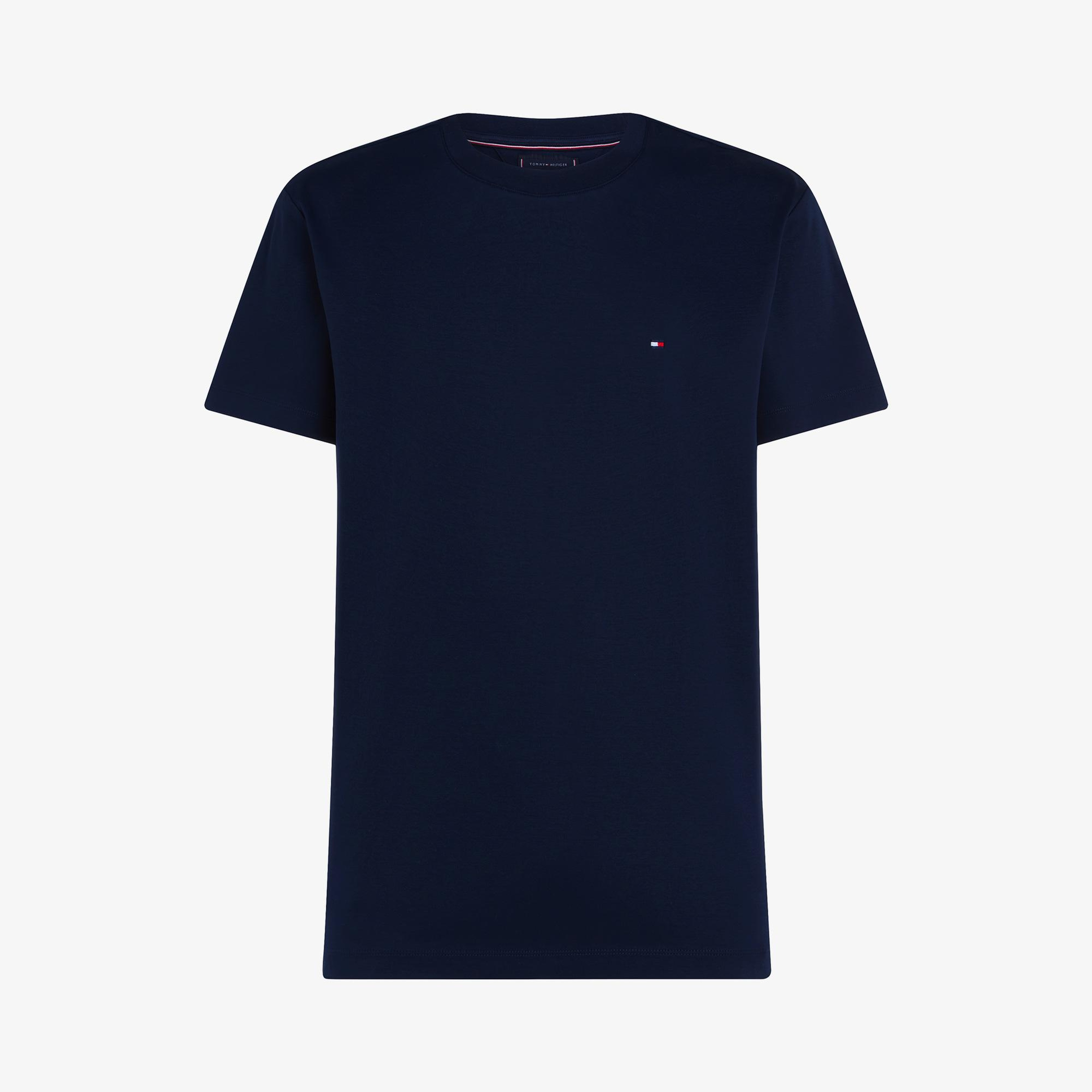 Tommy Hilfiger Elevated Essentials Erkek Lacivert T-Shirt