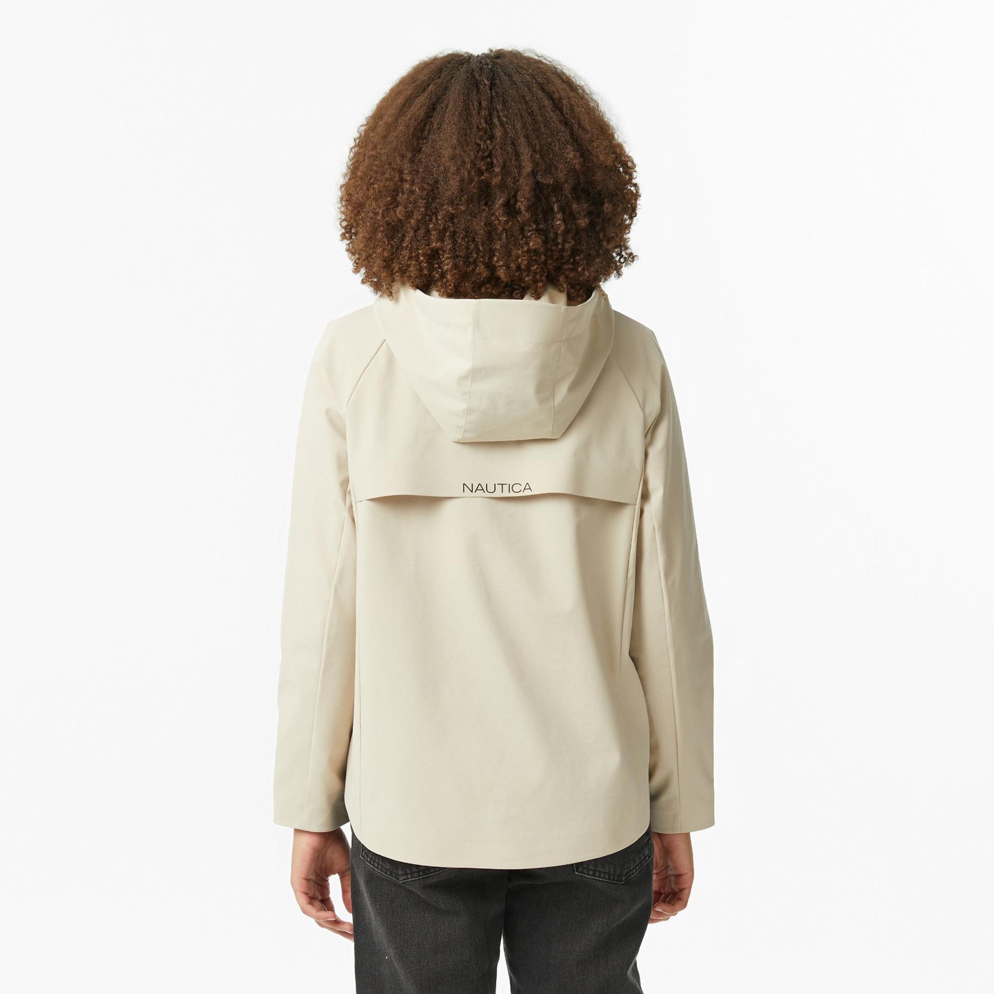 Nautica Kadın Krem Rengi Regular Fit Mont