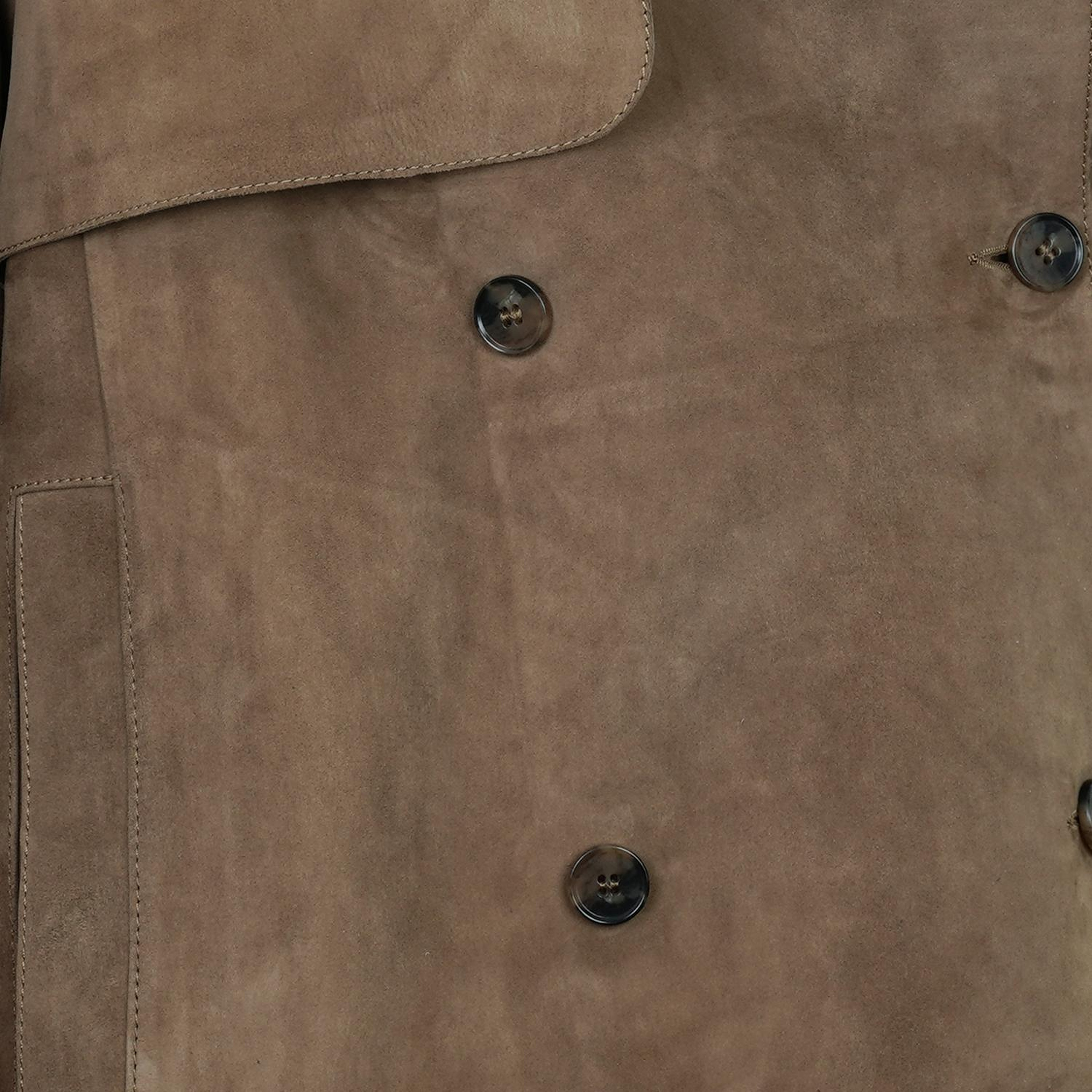 Abree Yeşil Kadın Süet Deri Ceket