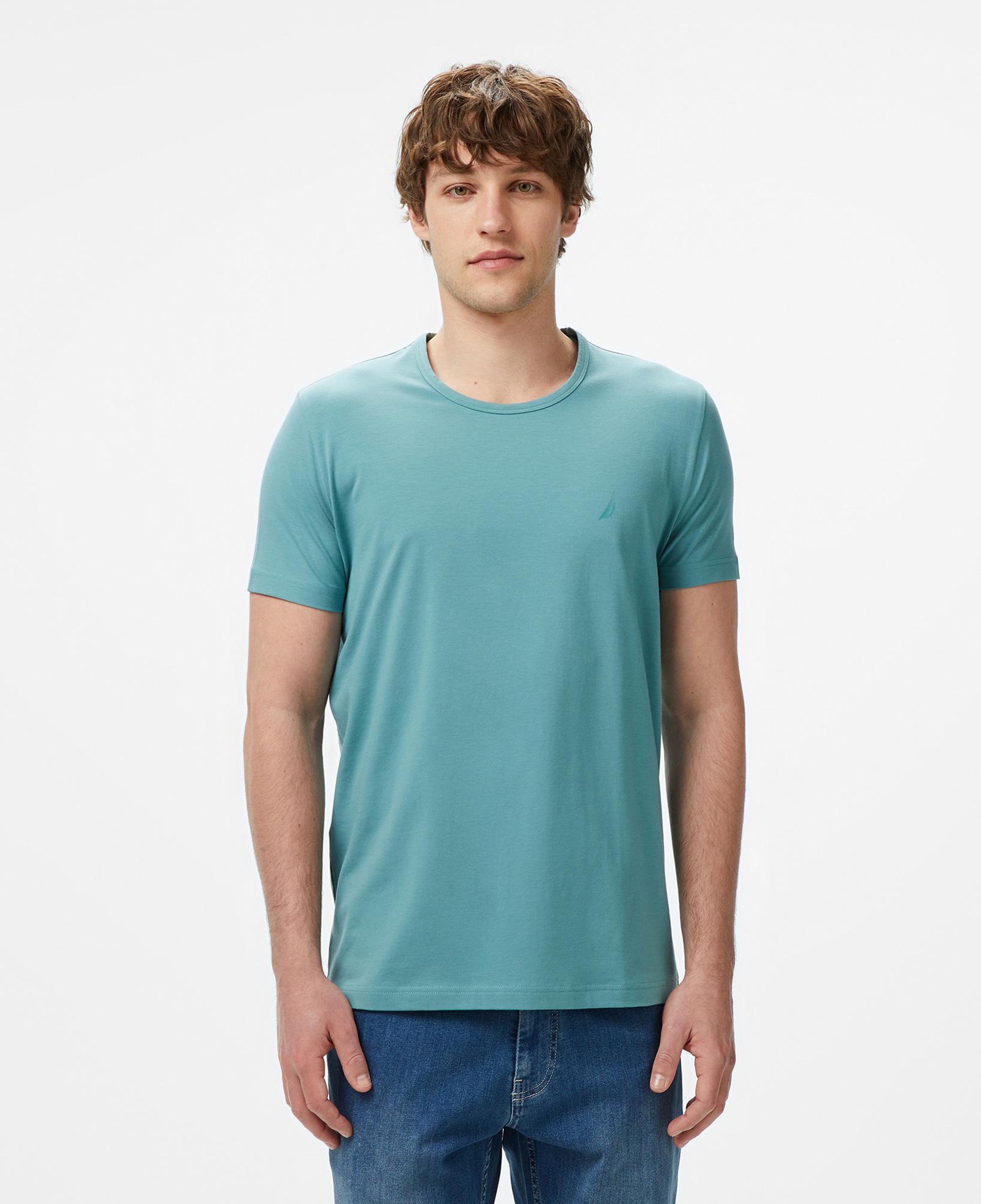 Nautica Erkek Yeşil Regular Fit T-Shirt