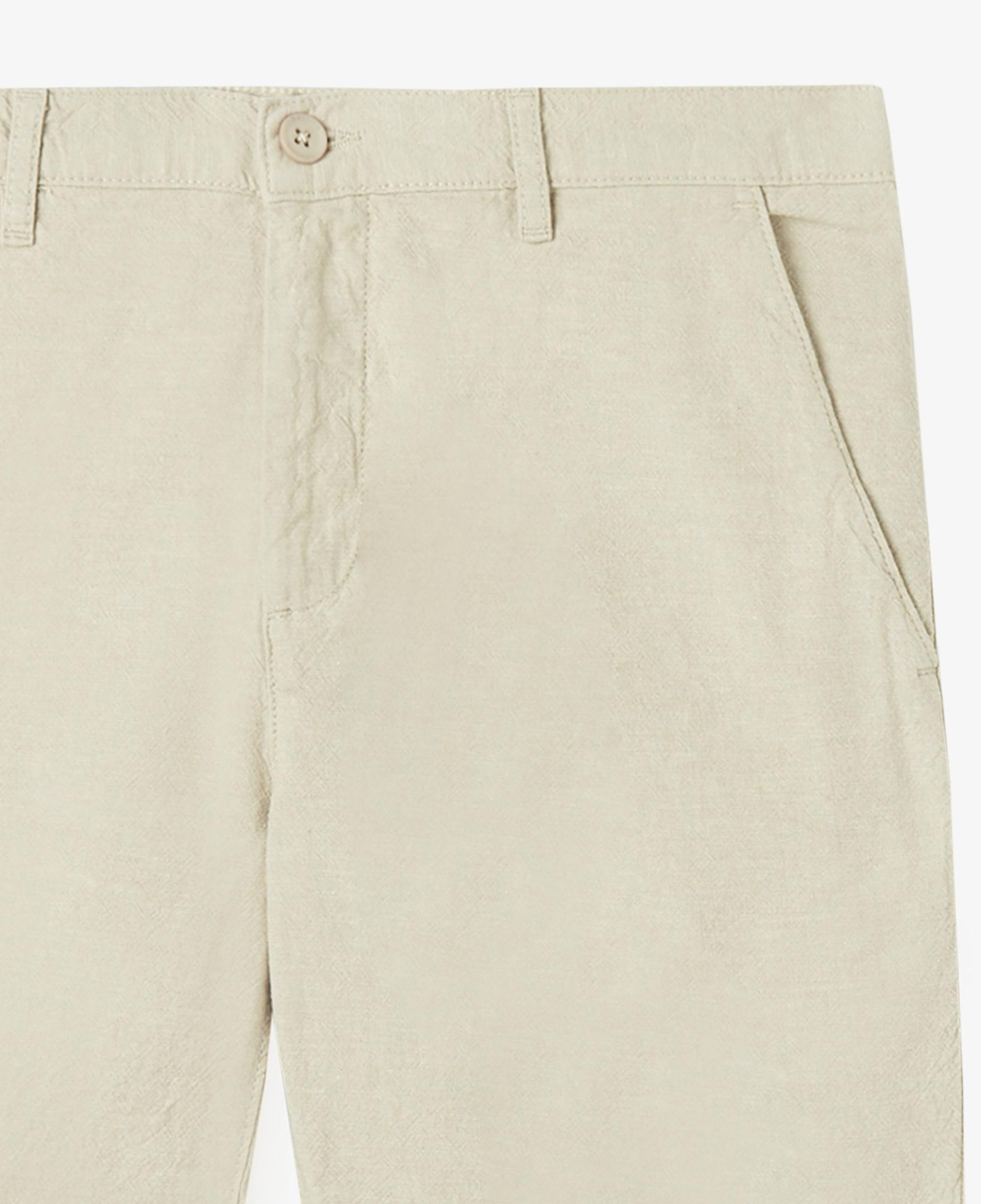 Nautica Erkek Bej Slim Fit Şort