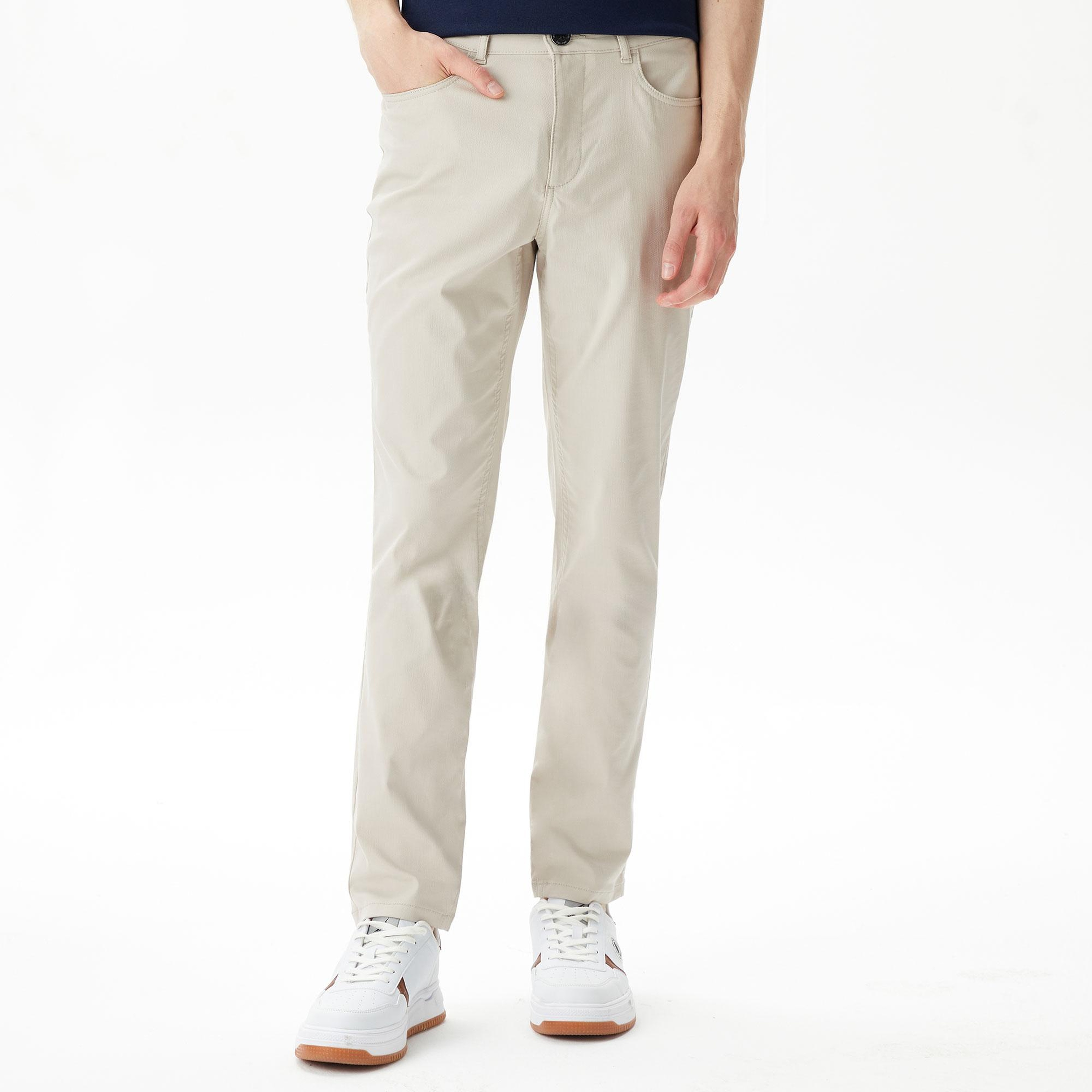 Nautica Erkek Beyaz Slim Fit Pantolon