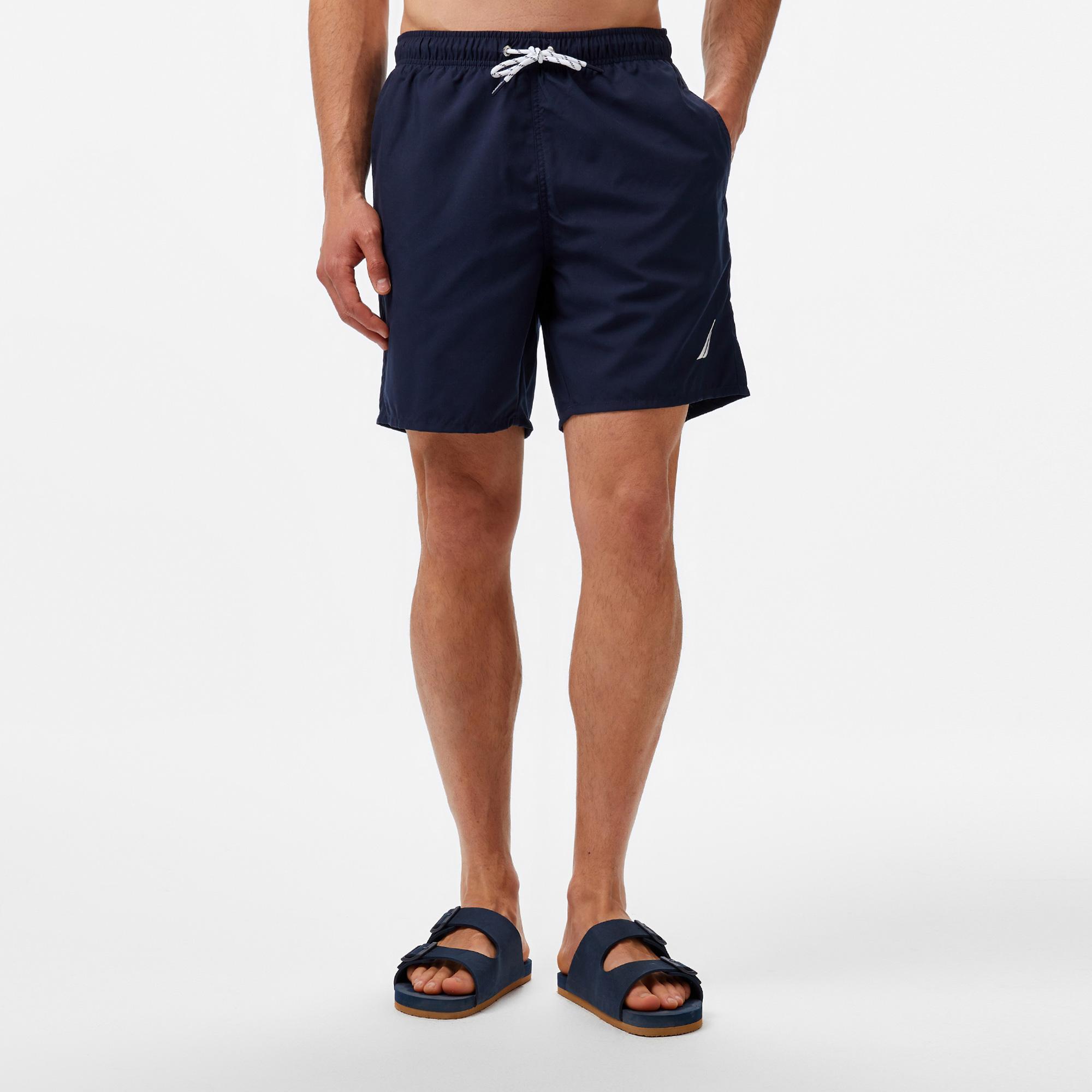 Nautica Erkek Lacivert Regular Fit Deniz Şortu