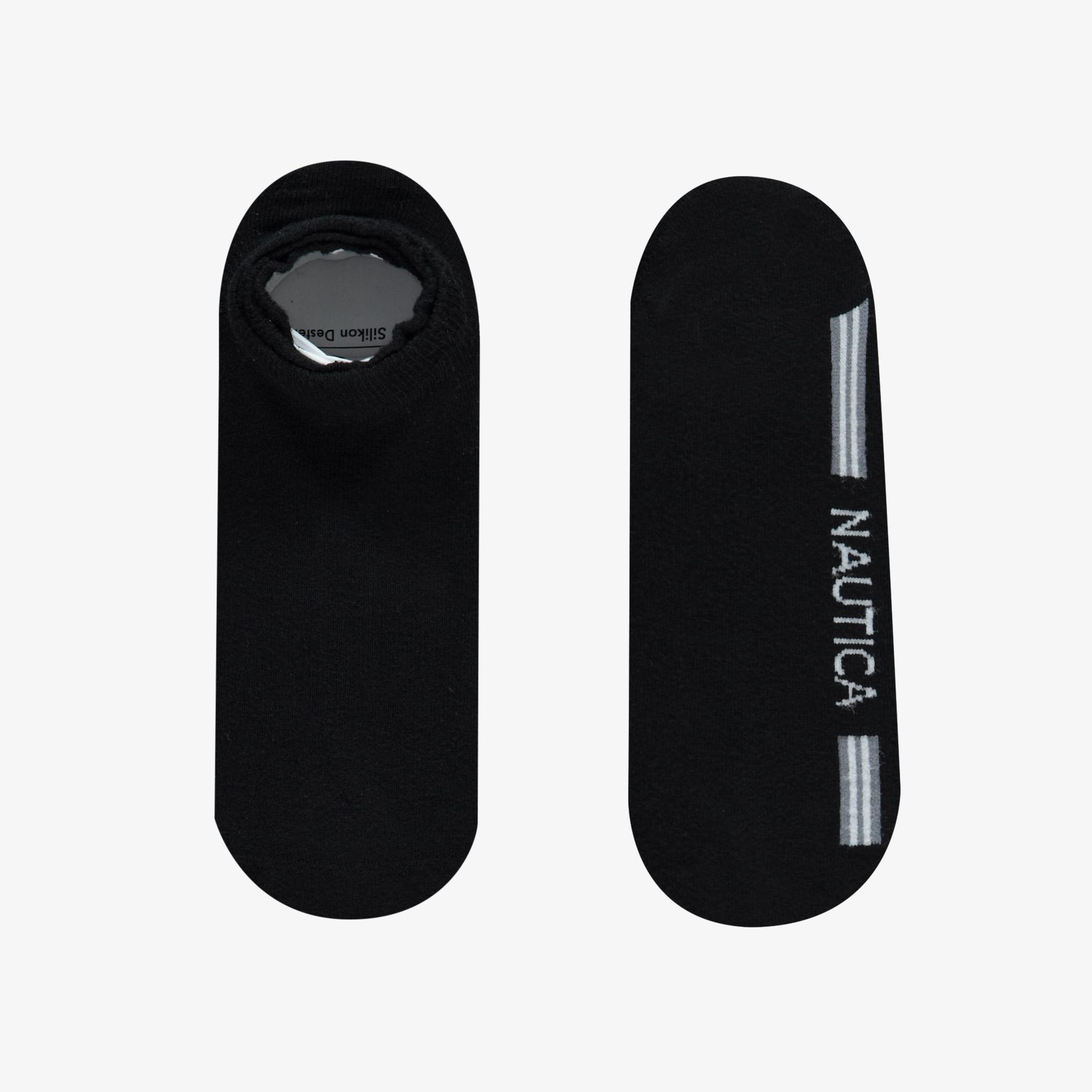 Nautica Erkek Siyah Standart Fit 2Li Çorap