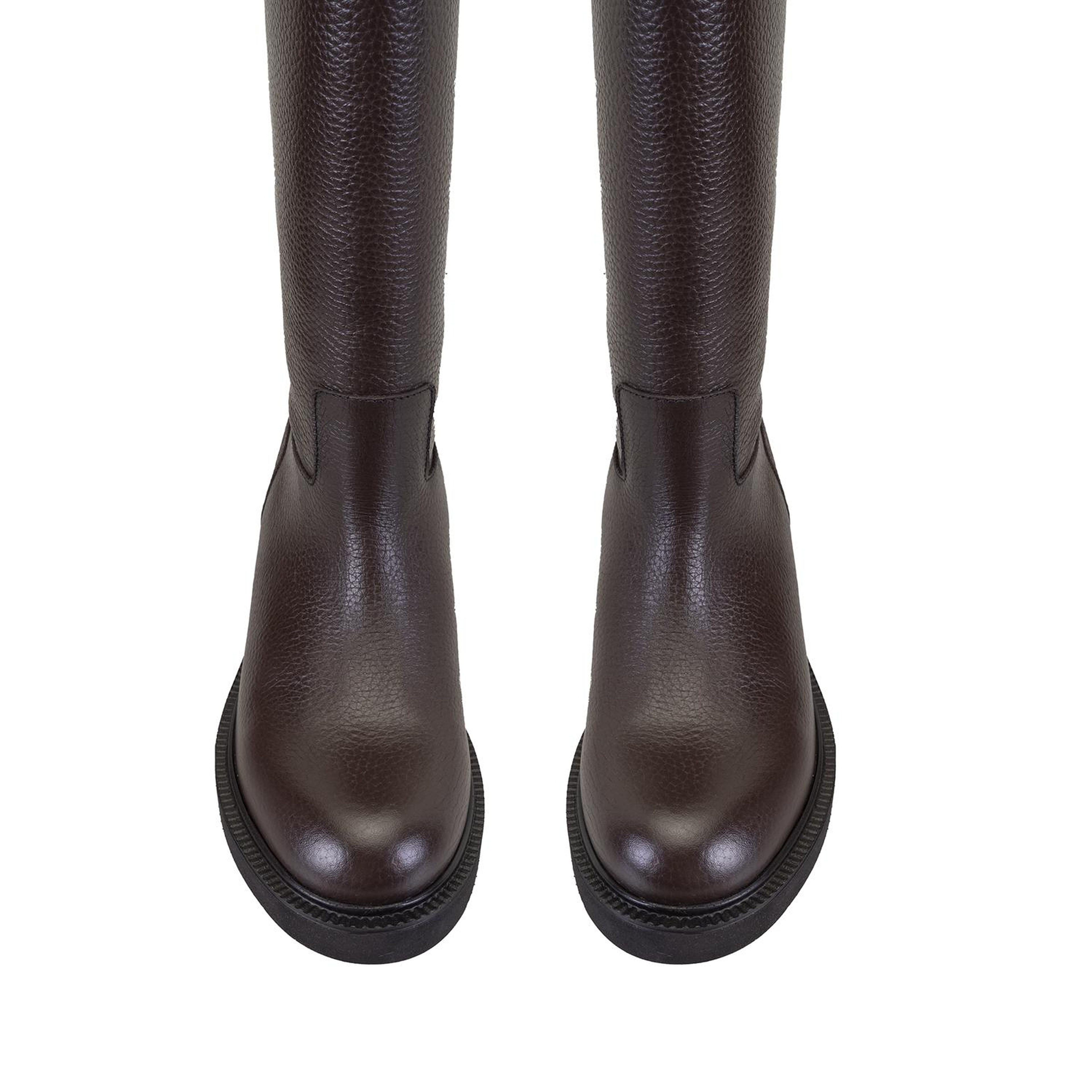 Kadın Kahve Deri Çizme