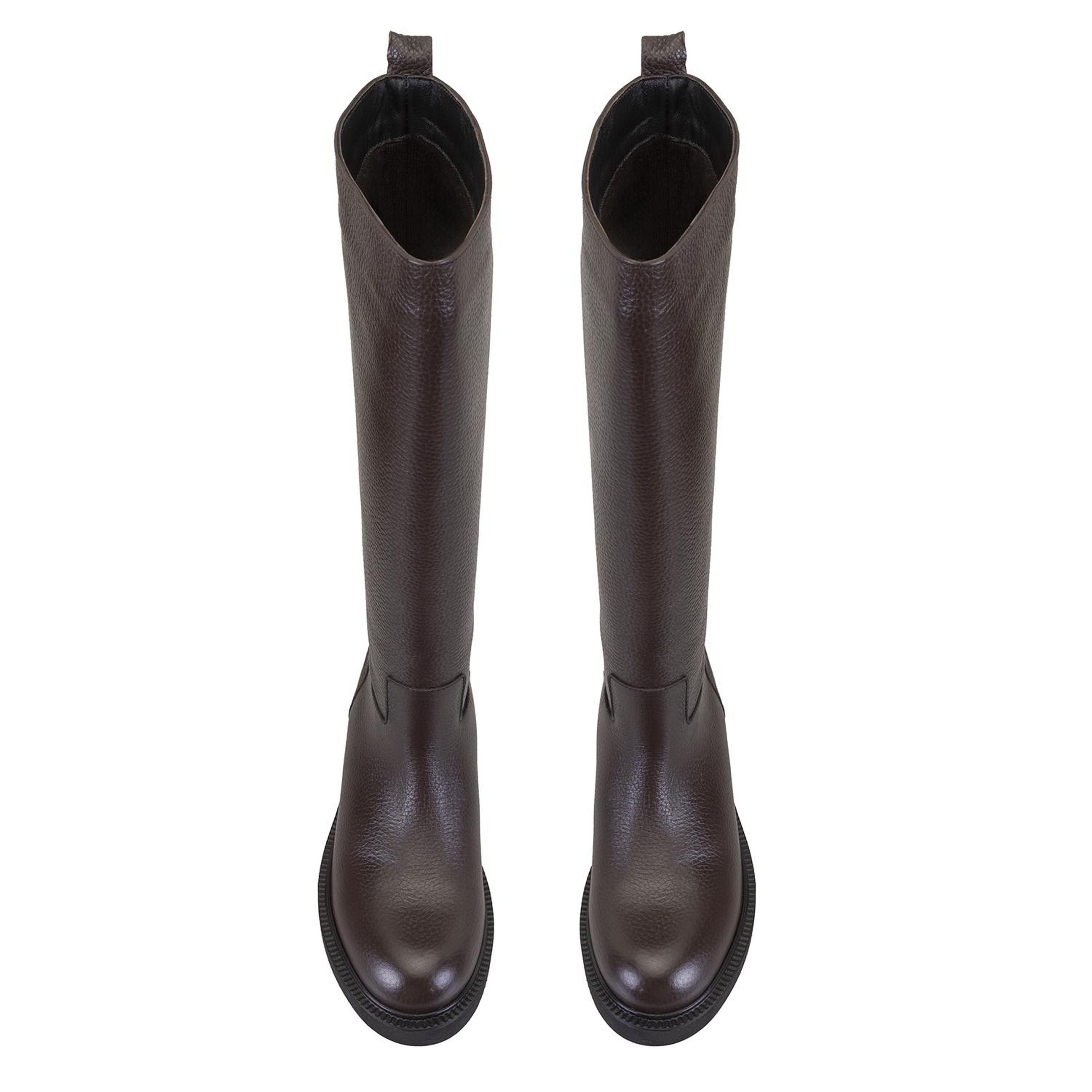 Kadın Kahve Deri Çizme