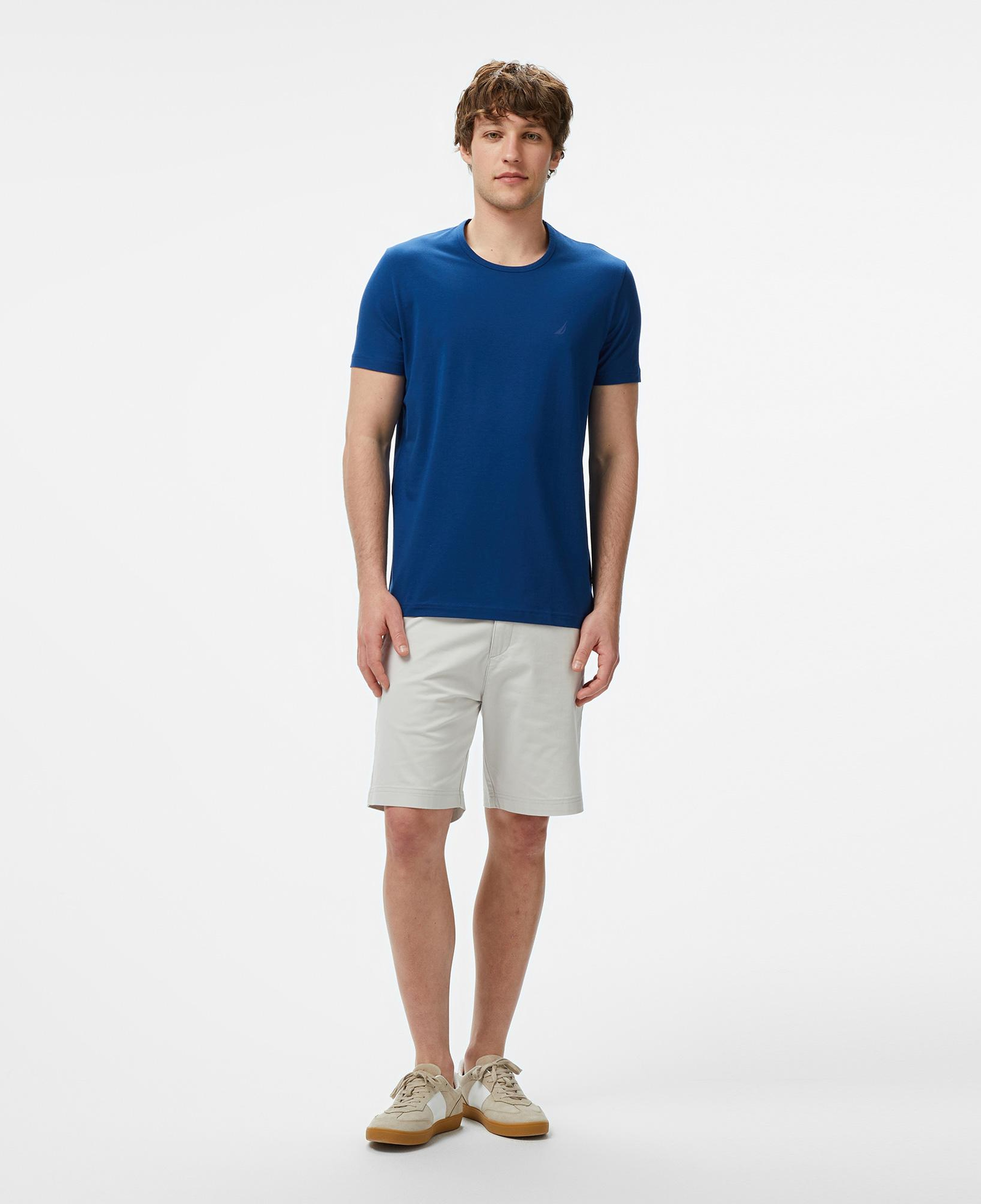 Nautica Erkek Mavi Regular Fit T-Shirt