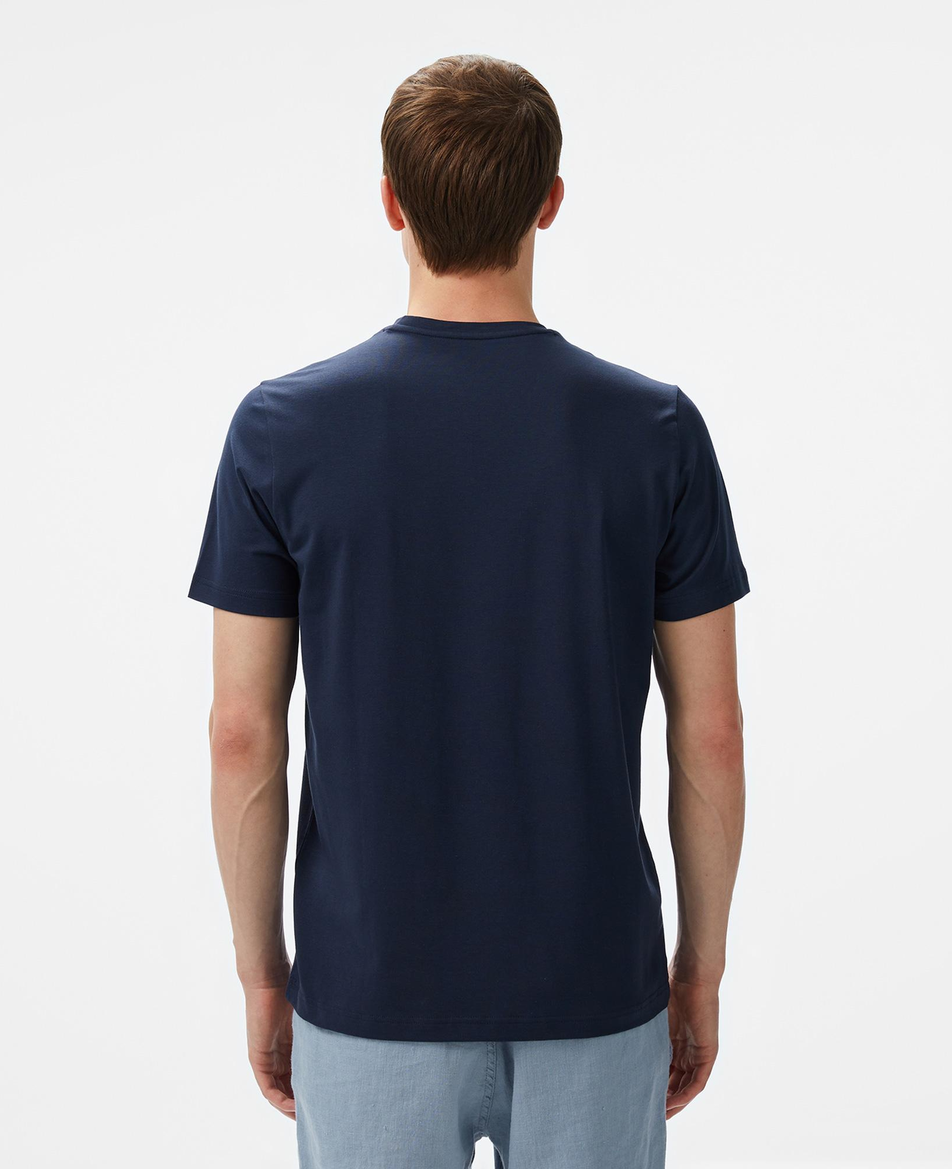 Nautica Erkek Lacivert Regular Fit T-Shirt