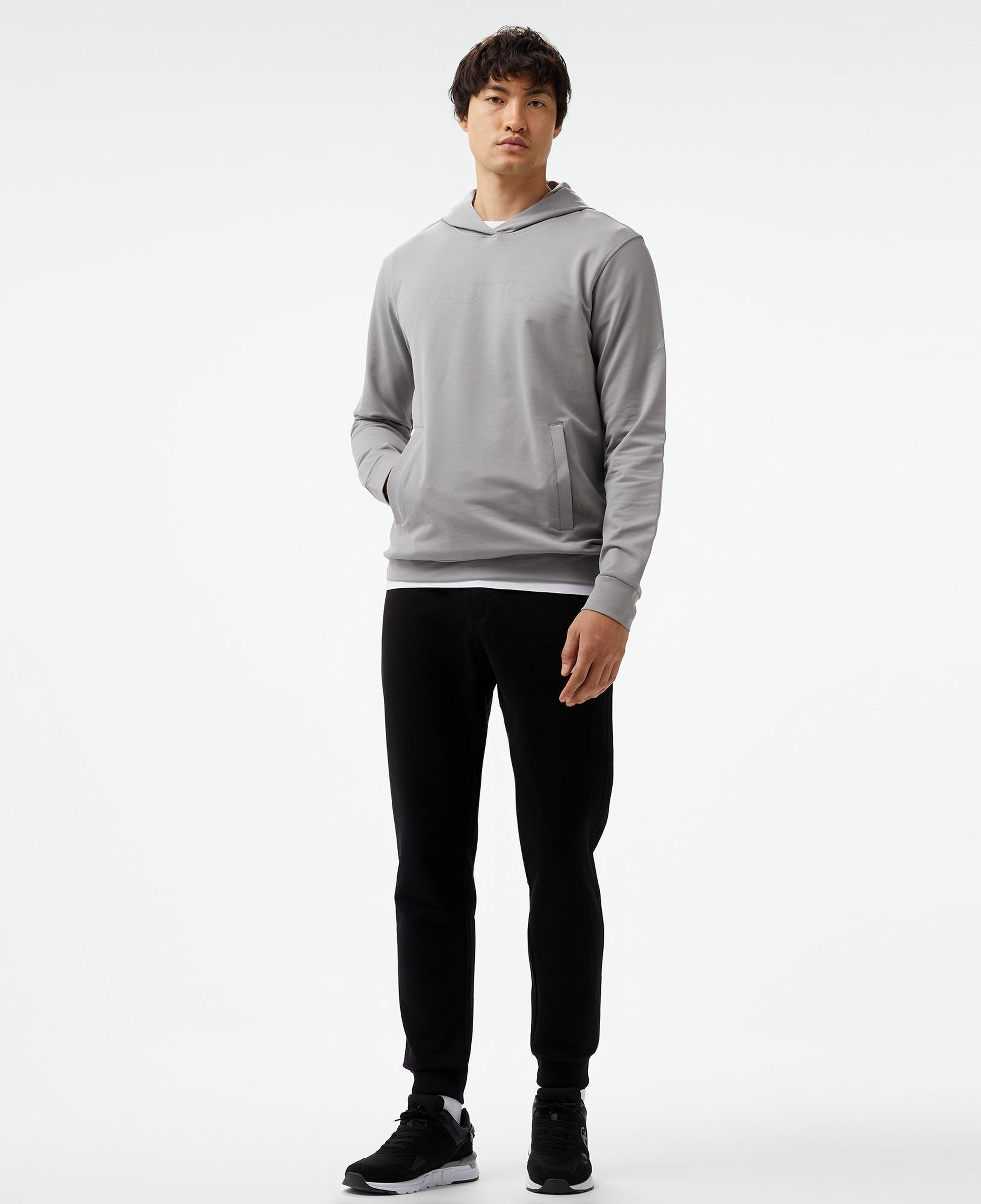 Nautica Erkek Gri Standart Fit Sweatshirt
