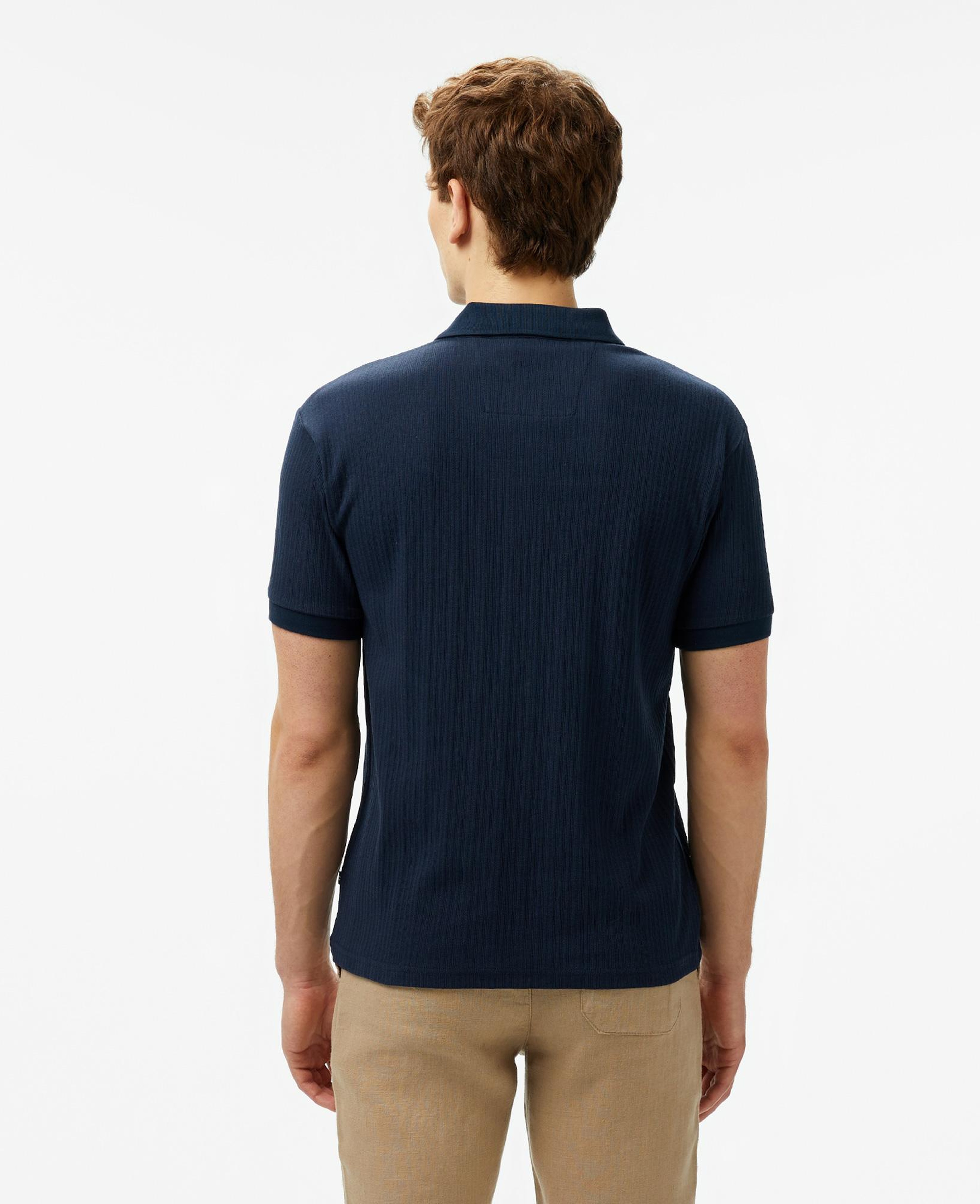 Nautica Erkek Lacivert Regular Fit Polo Yaka T-Shirt