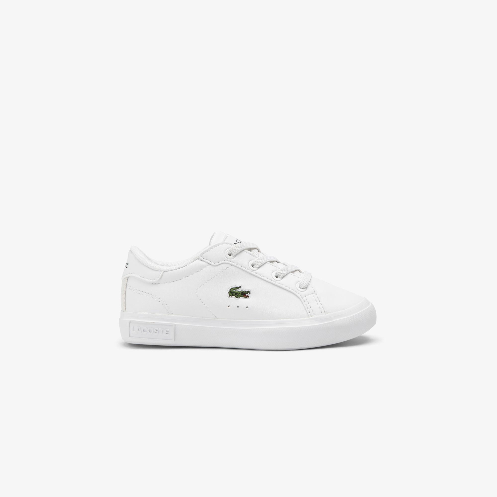 Lacoste Powercourt Çocuk Beyaz Sneaker
