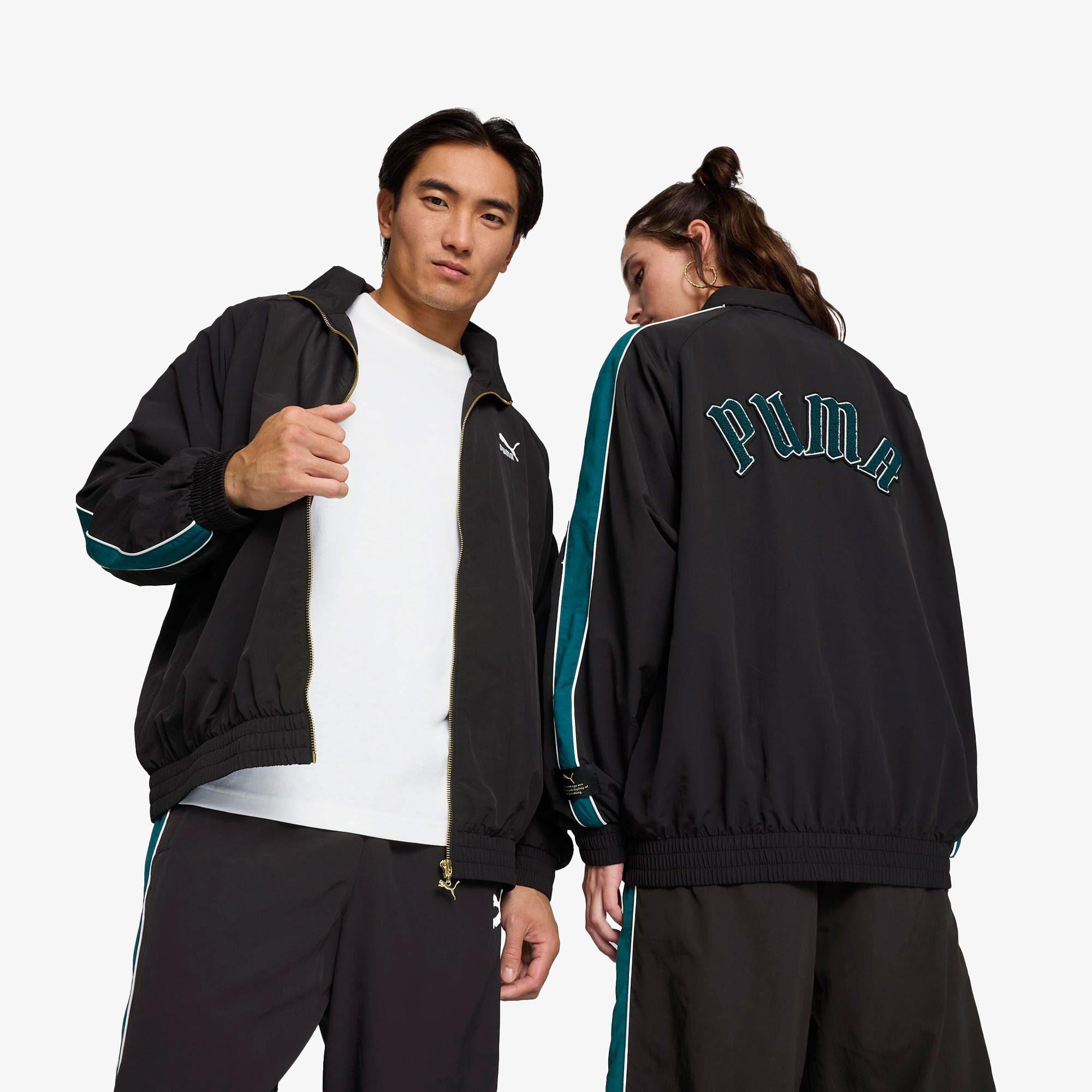 Puma T7 Play.Paris. Track Unisex Siyah Eşofman Üstü