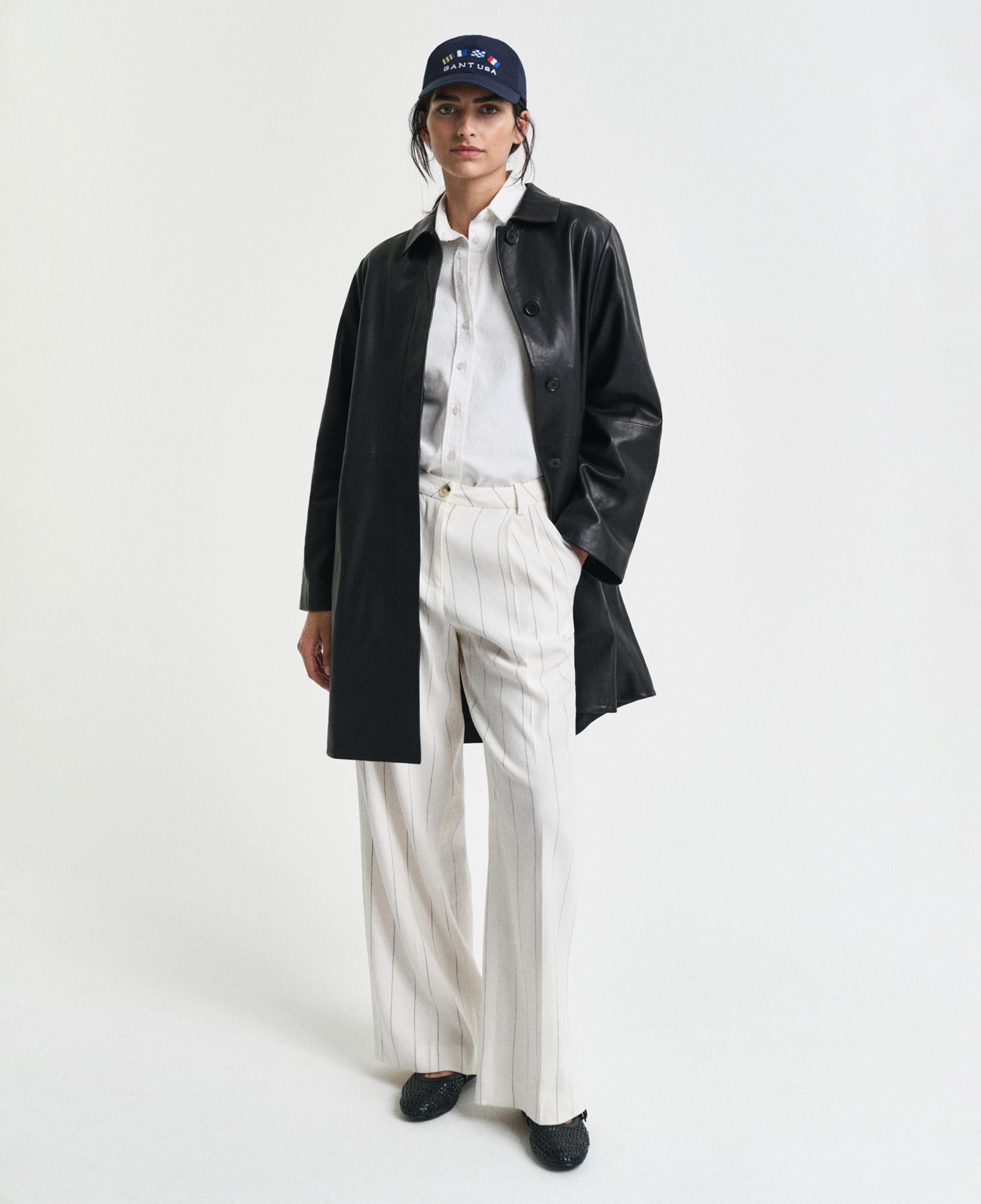 GANT Kadın Beyaz Regular Fit Klasik Yaka Gömlek