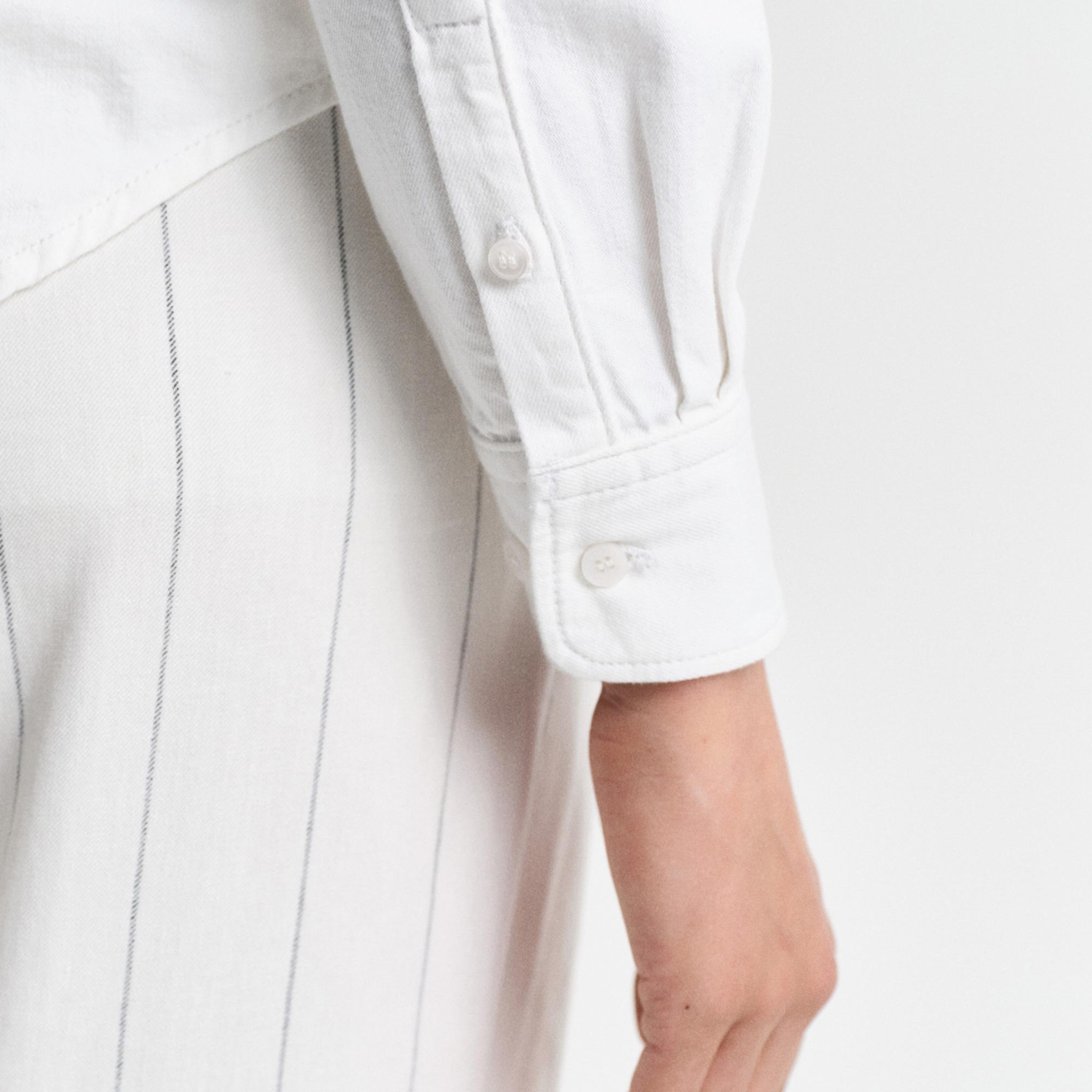 GANT Kadın Beyaz Regular Fit Klasik Yaka Gömlek