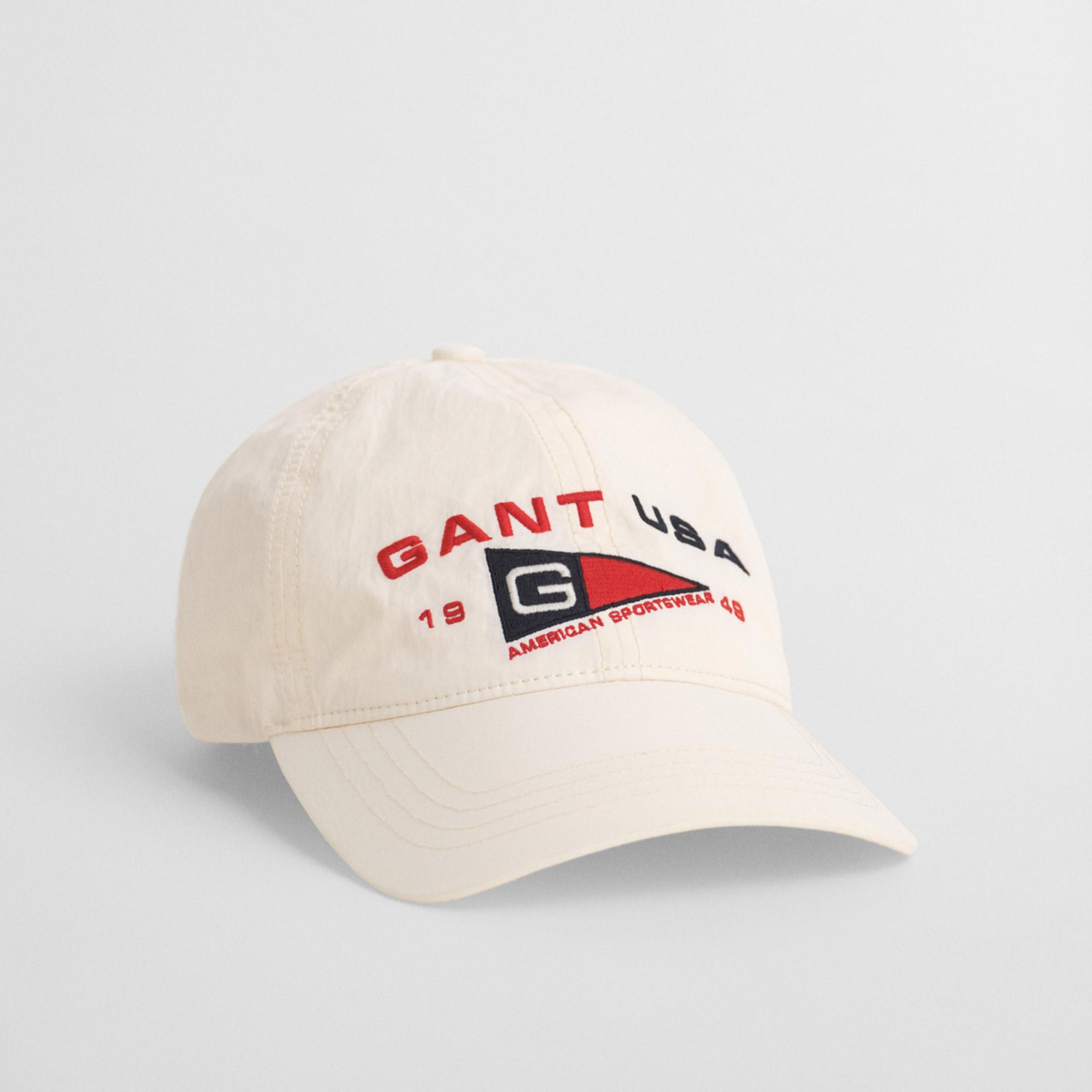 GANT Unisex Krem Logolu Şapka