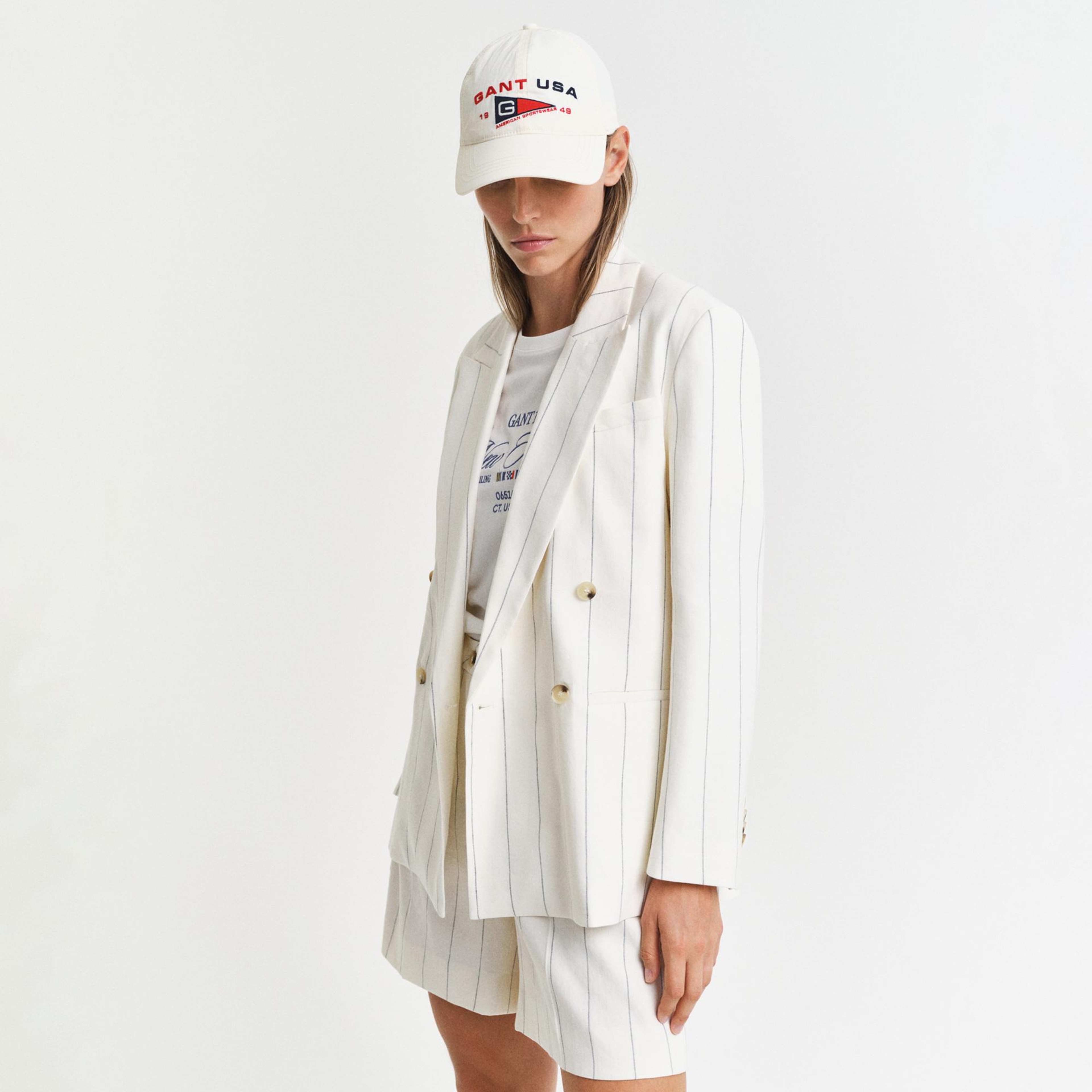 GANT Unisex Krem Logolu Şapka