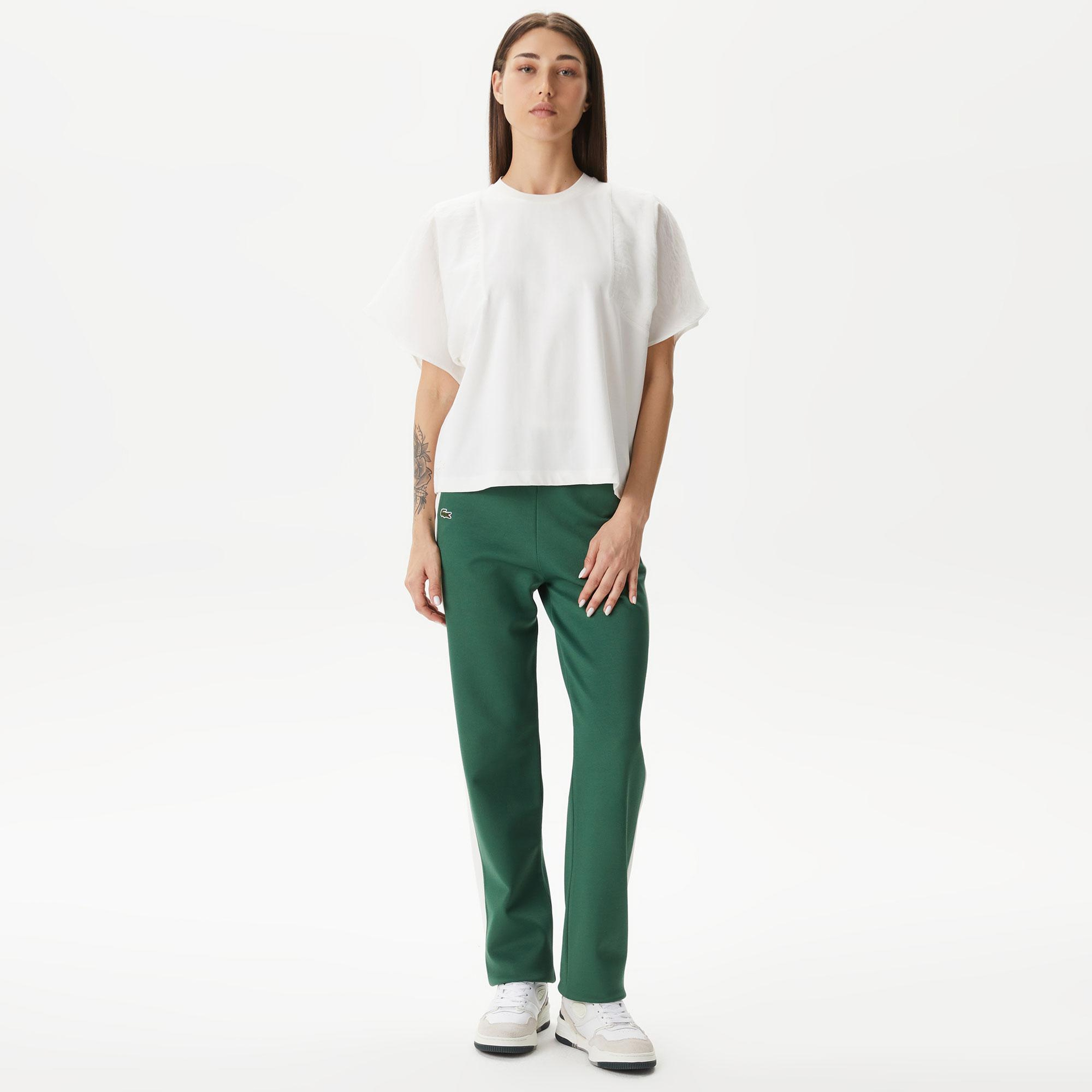 Kadın Straight Fit Yeşil Eşofman Altı