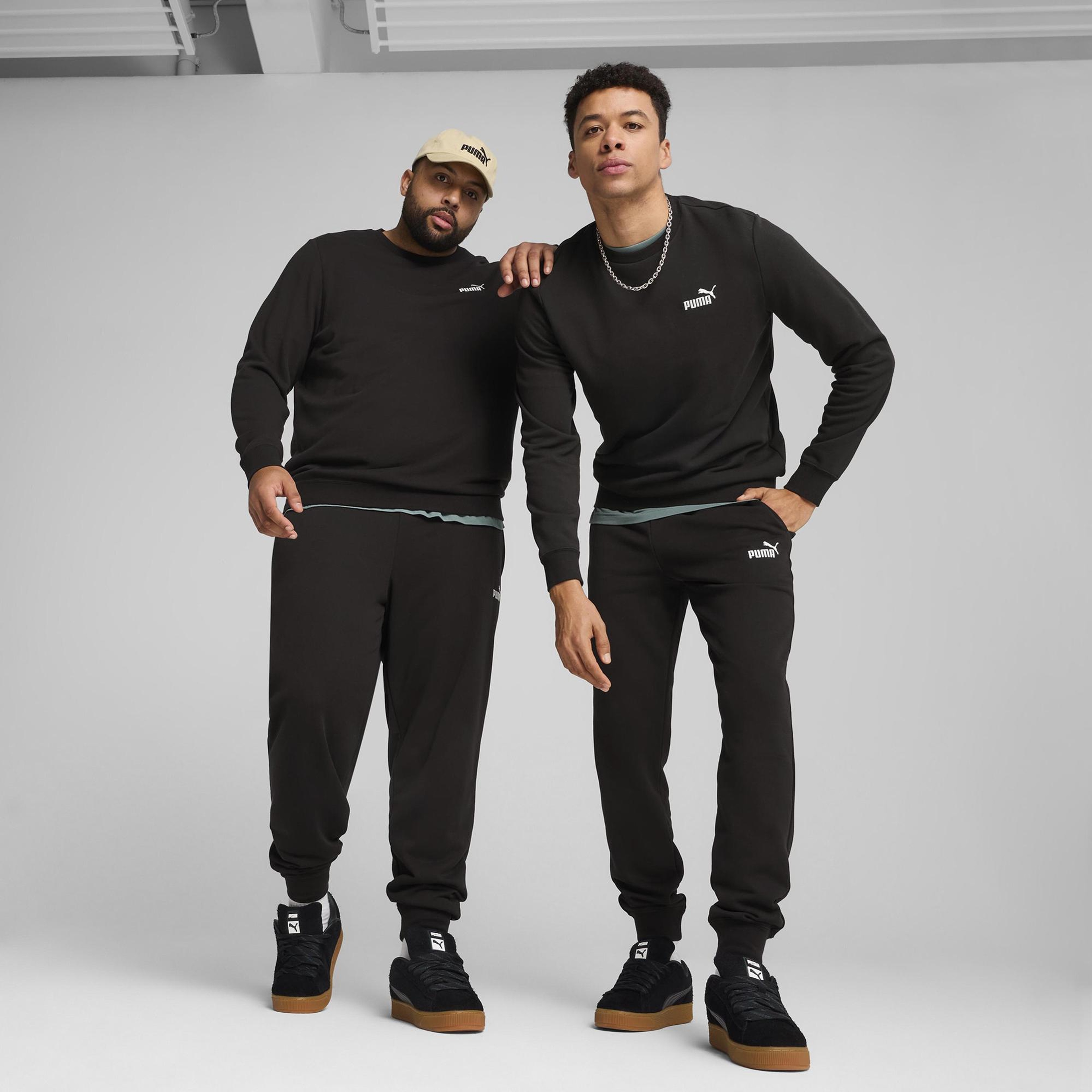 Puma No. 1 Logo Erkek Siyah Eşofman Altı