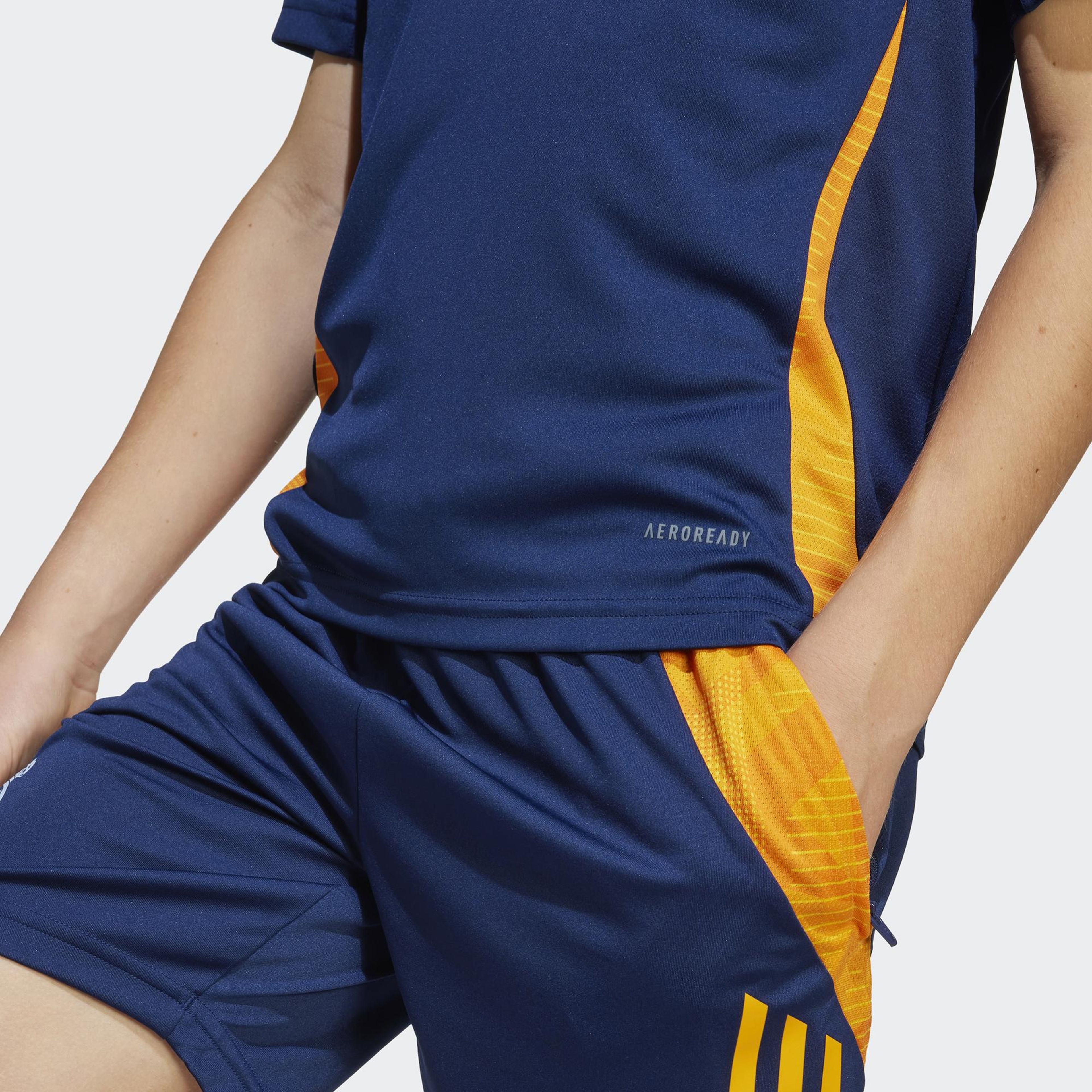 adidas Real Madrid 24-25 Tiro Çocuk Lacivert Futbol Üstü